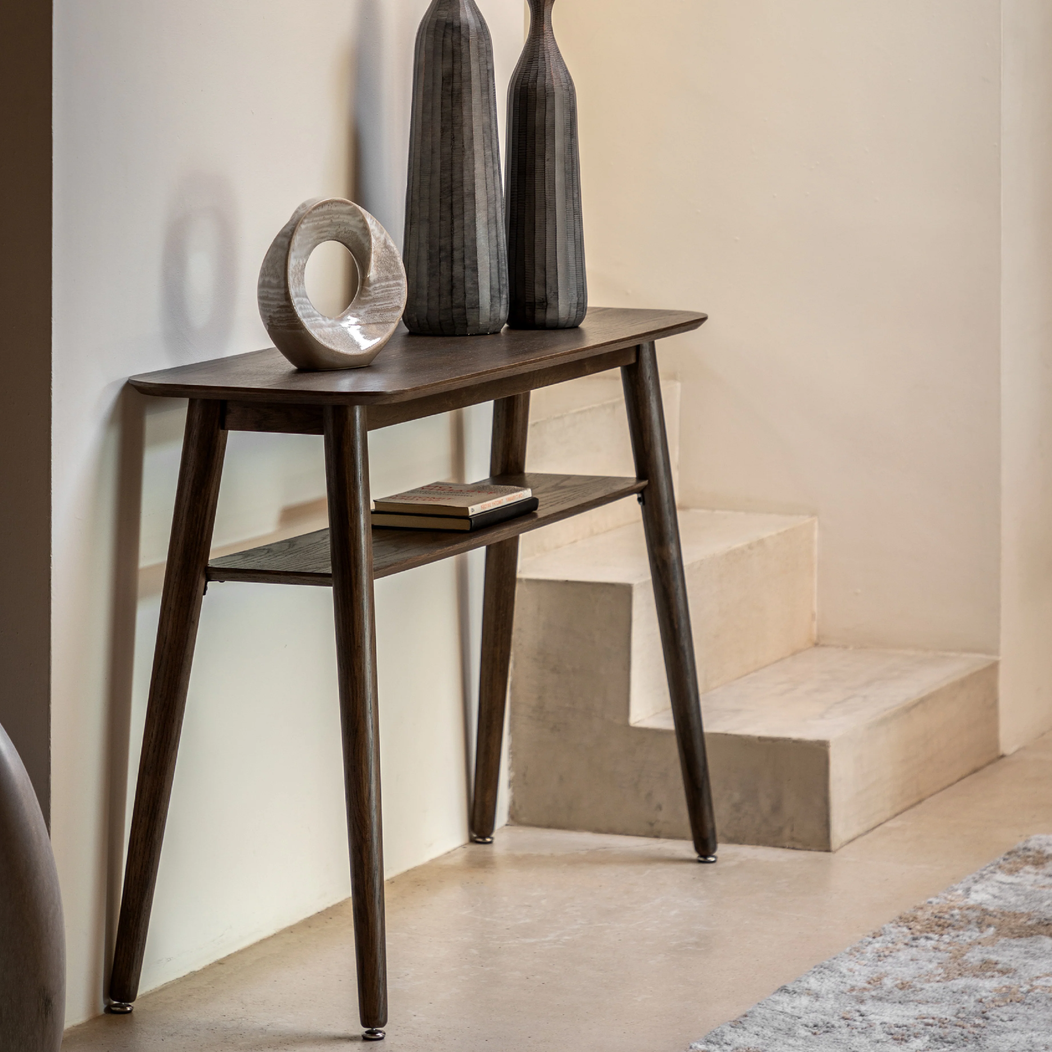 Hatfield Console Table | Smoked Oak - Image 2