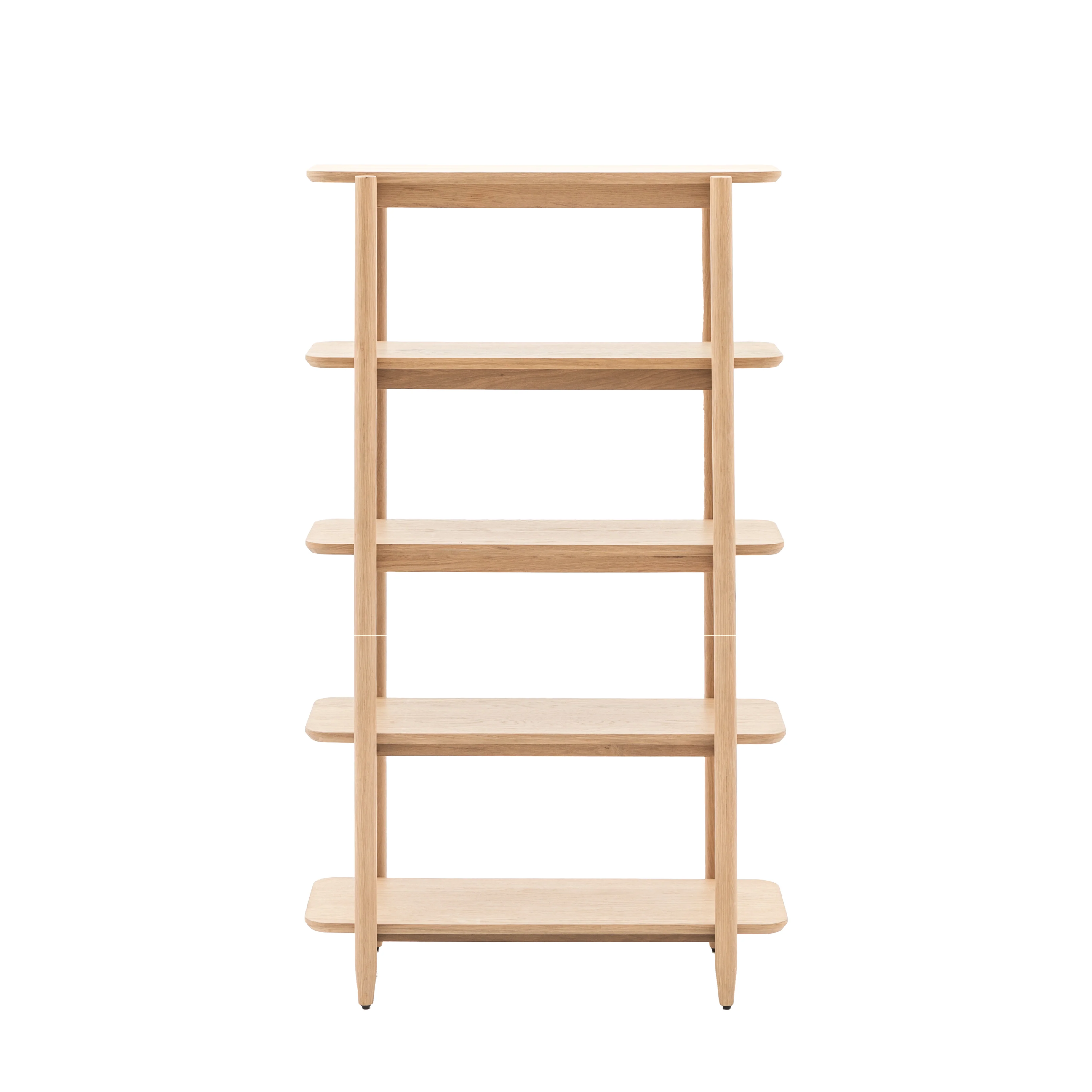 Hatfield Open Display Unit | Natural Oak | Tall - Image 3