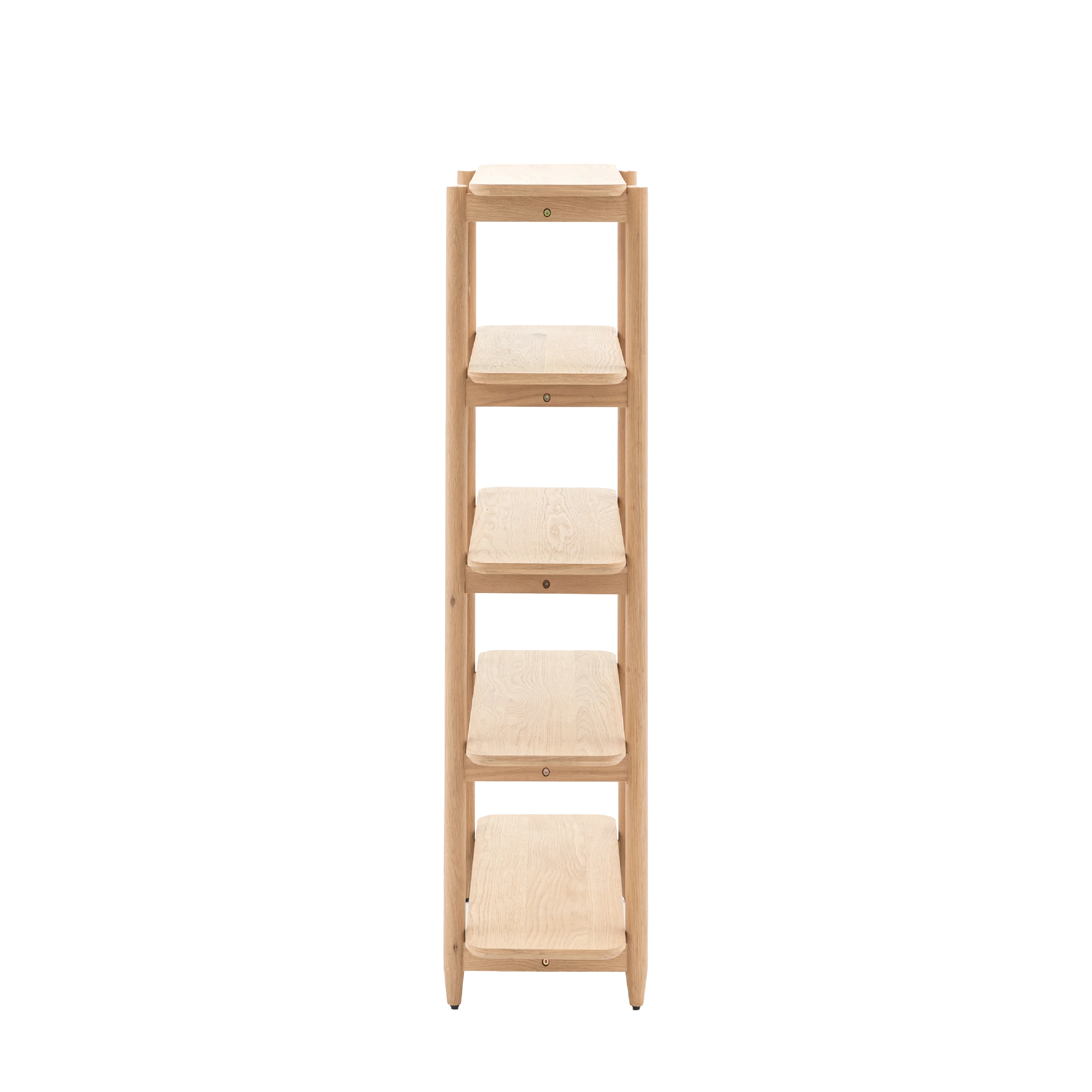 Hatfield Open Display Unit | Natural Oak | Tall - Image 4