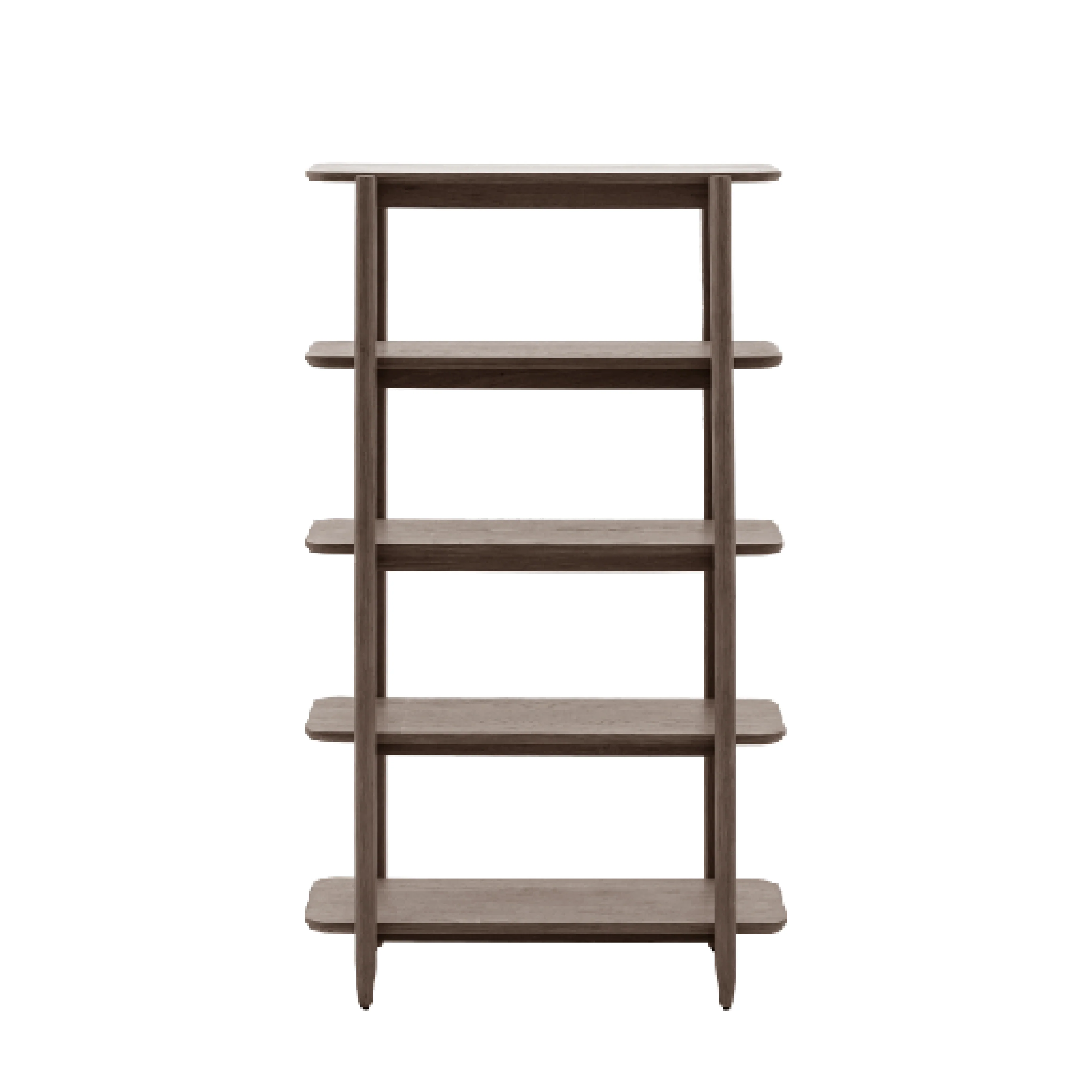 Hatfield Open Display Unit | Smoked Oak | Tall - Image 3