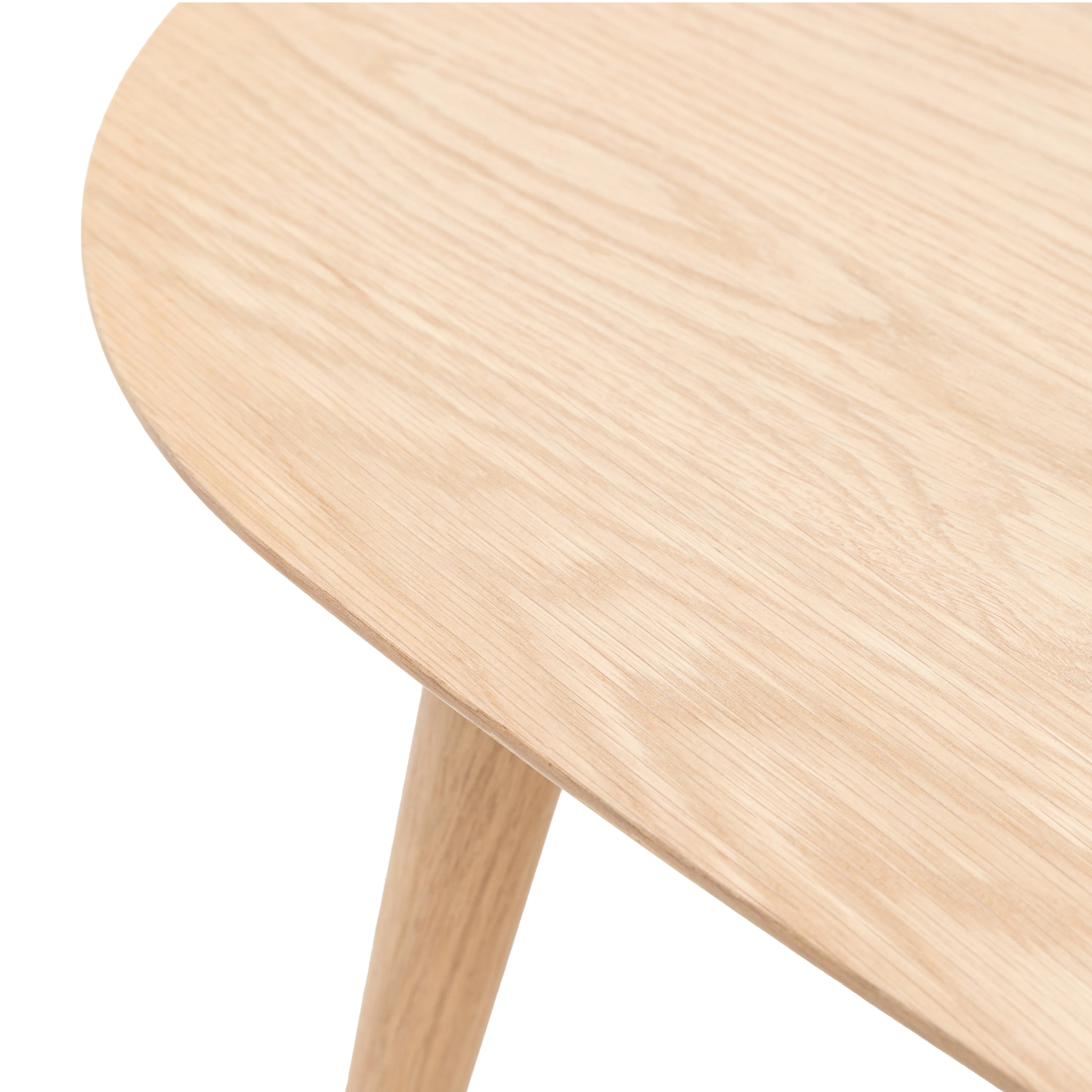 Hatfield Oval Coffee Table | Natural Oak - Image 5