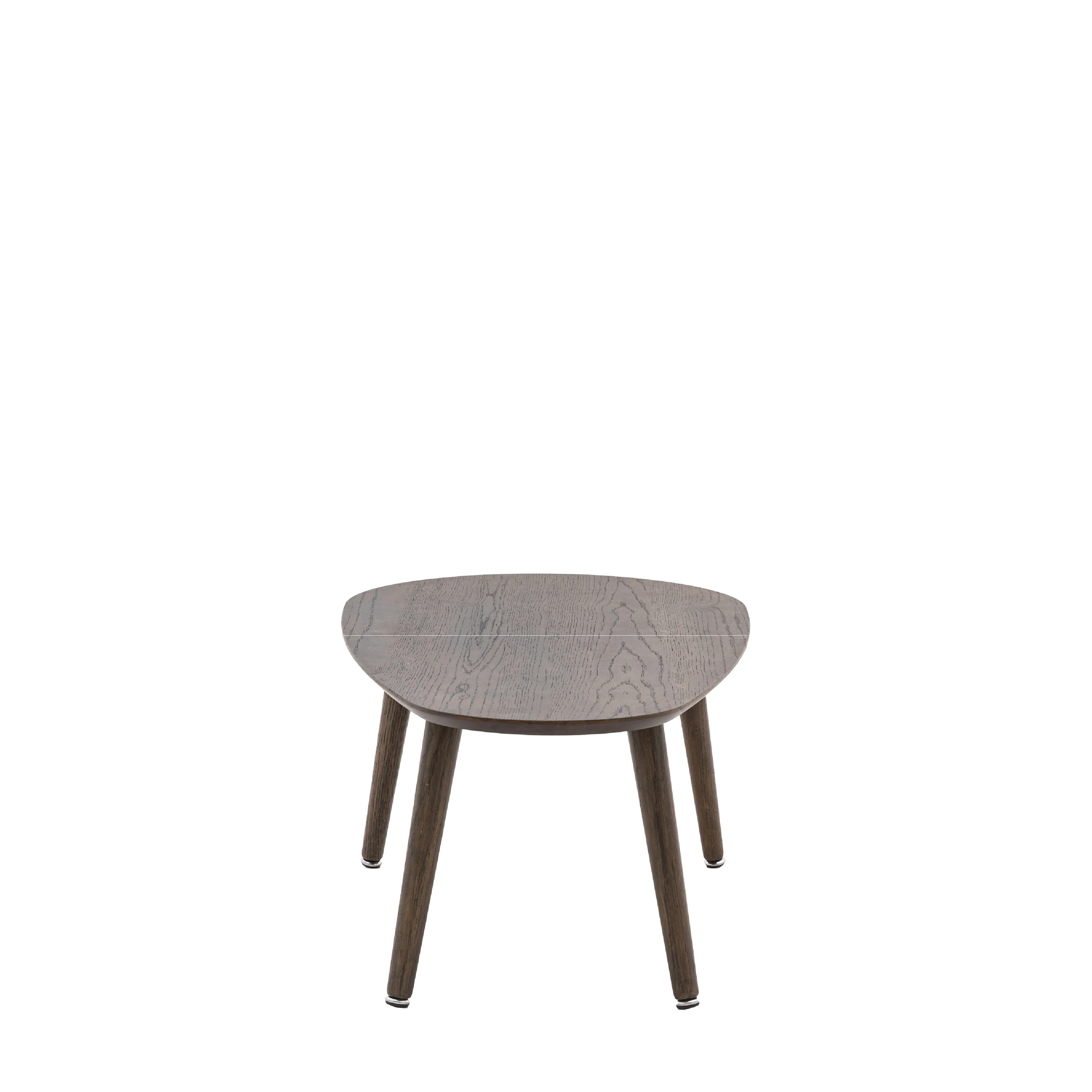 Hatfield Oval Coffee Table | Smoked Oak - Image 4