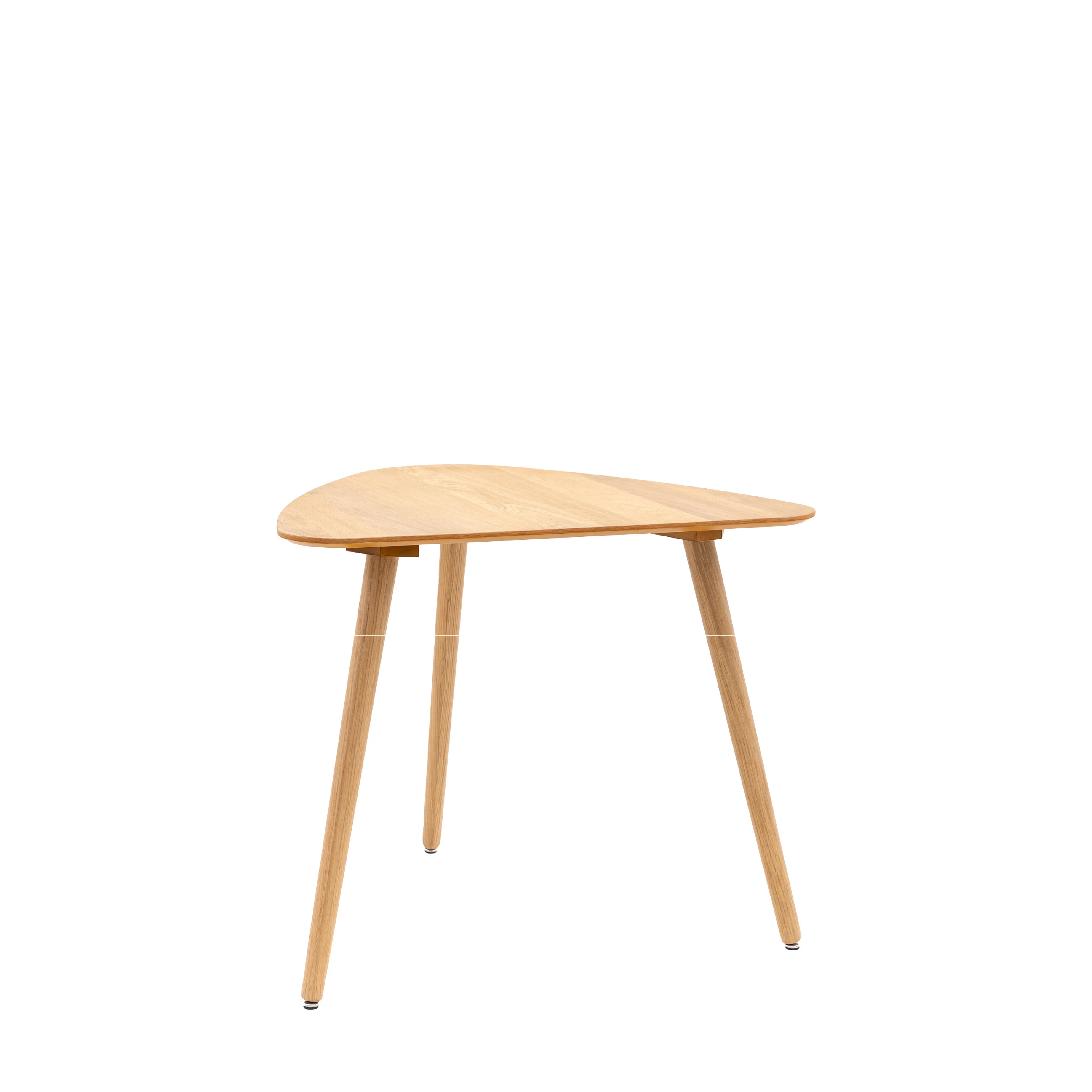 Hatfield Retro Oval Dining Table | Natural Oak | Small - Image 3