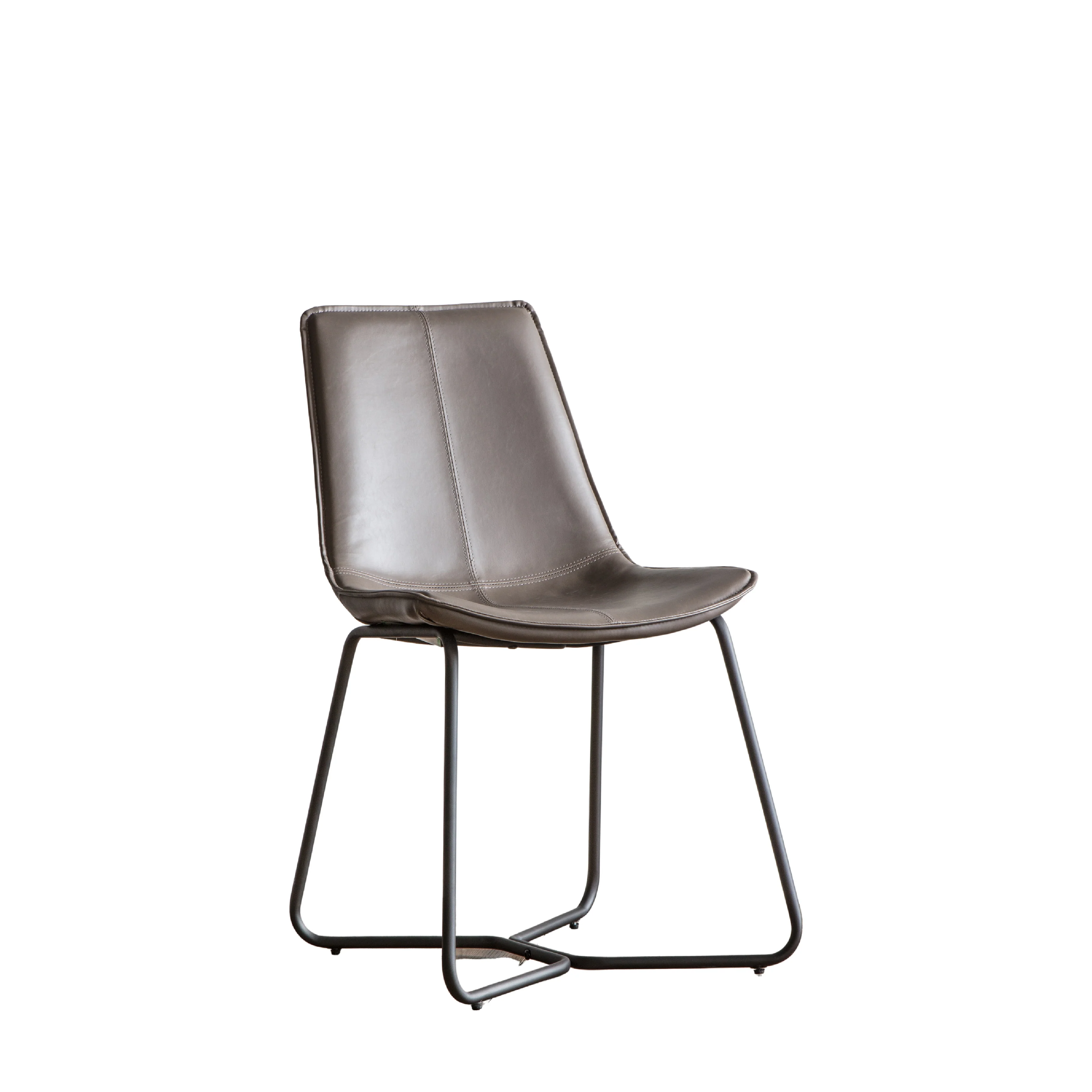 Hawking Vegan Leather Chairs | Ember | Set of 2 - Image 3