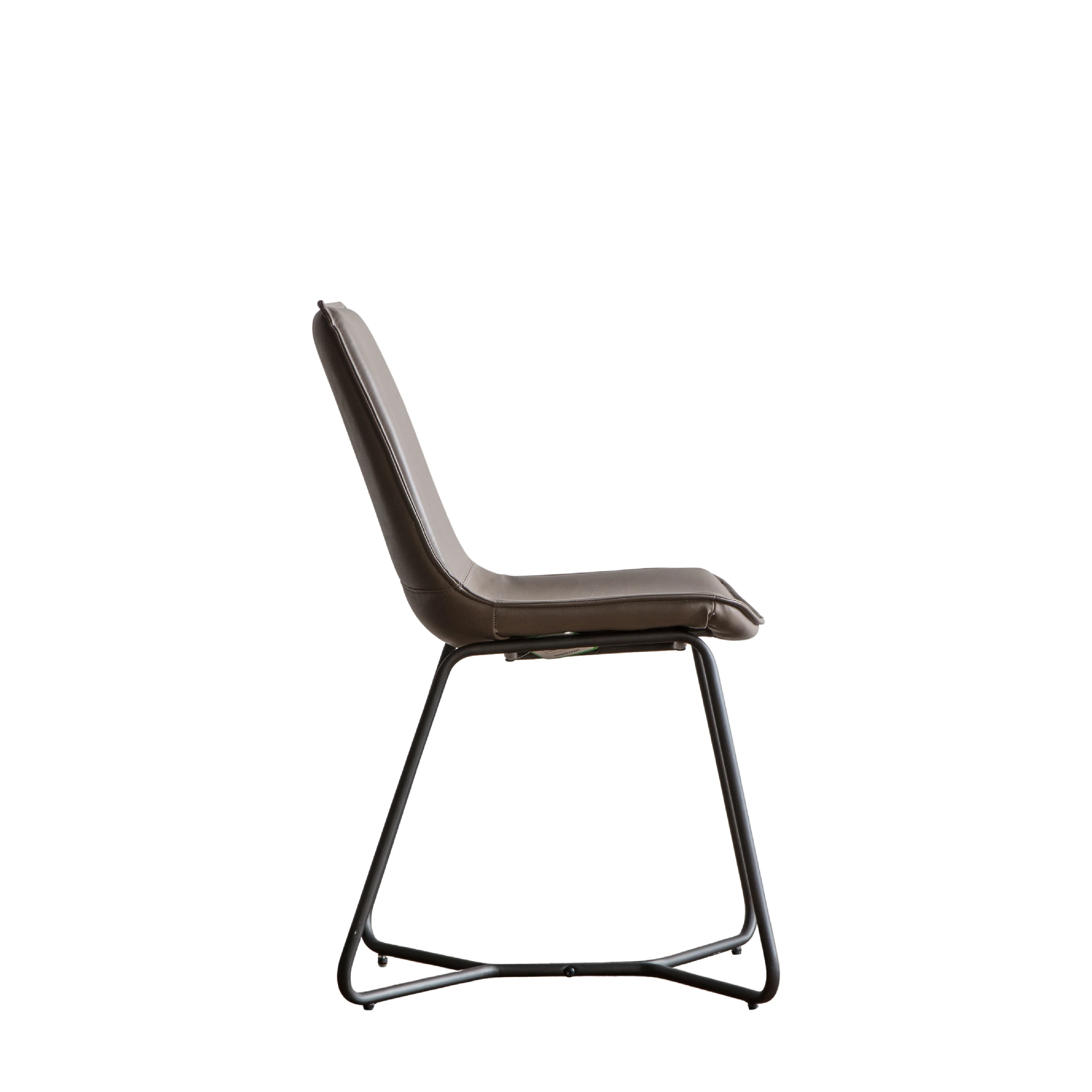 Hawking Vegan Leather Chairs | Ember | Set of 2 - Image 4