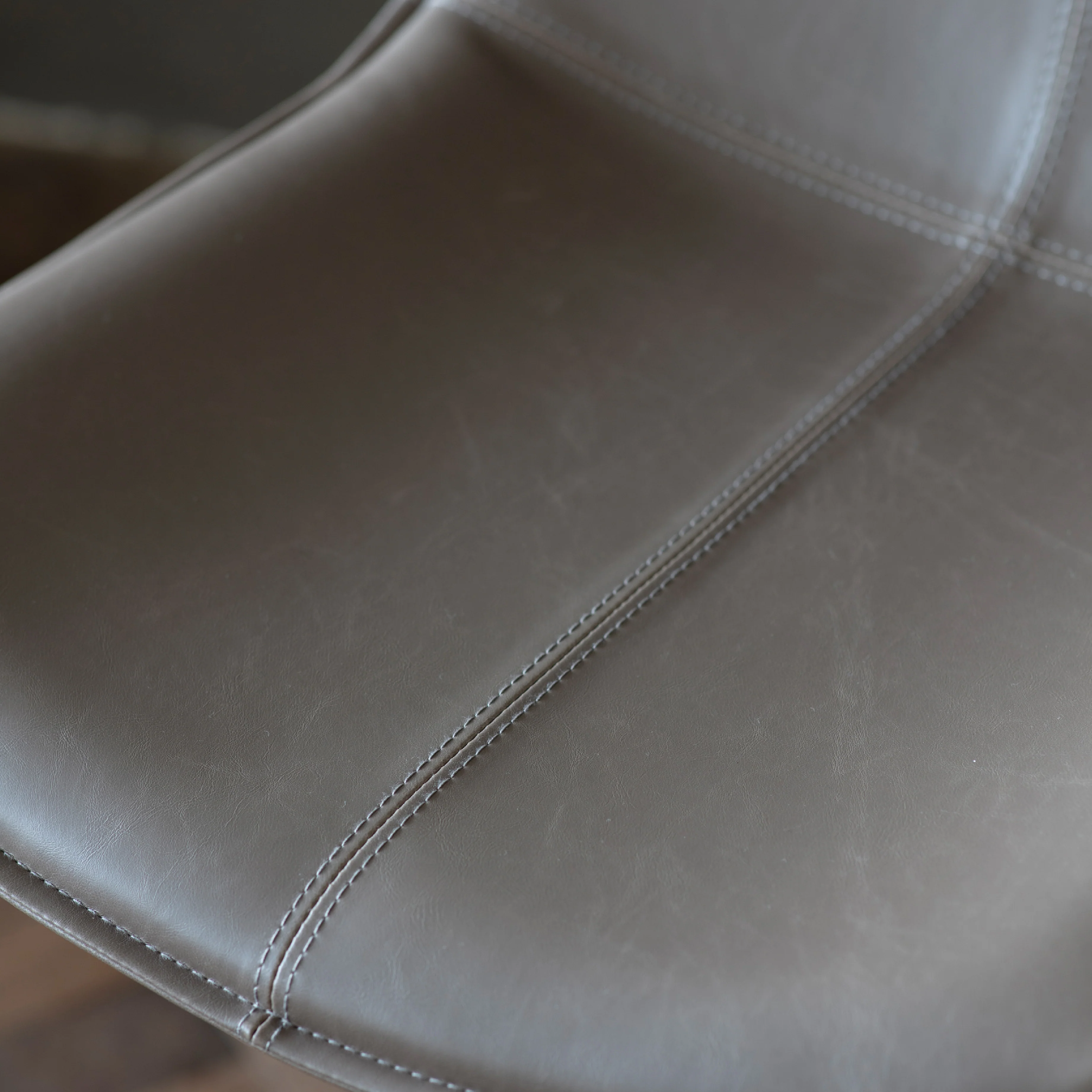 Hawking Vegan Leather Stools | Ember | Set of 2 - Image 2