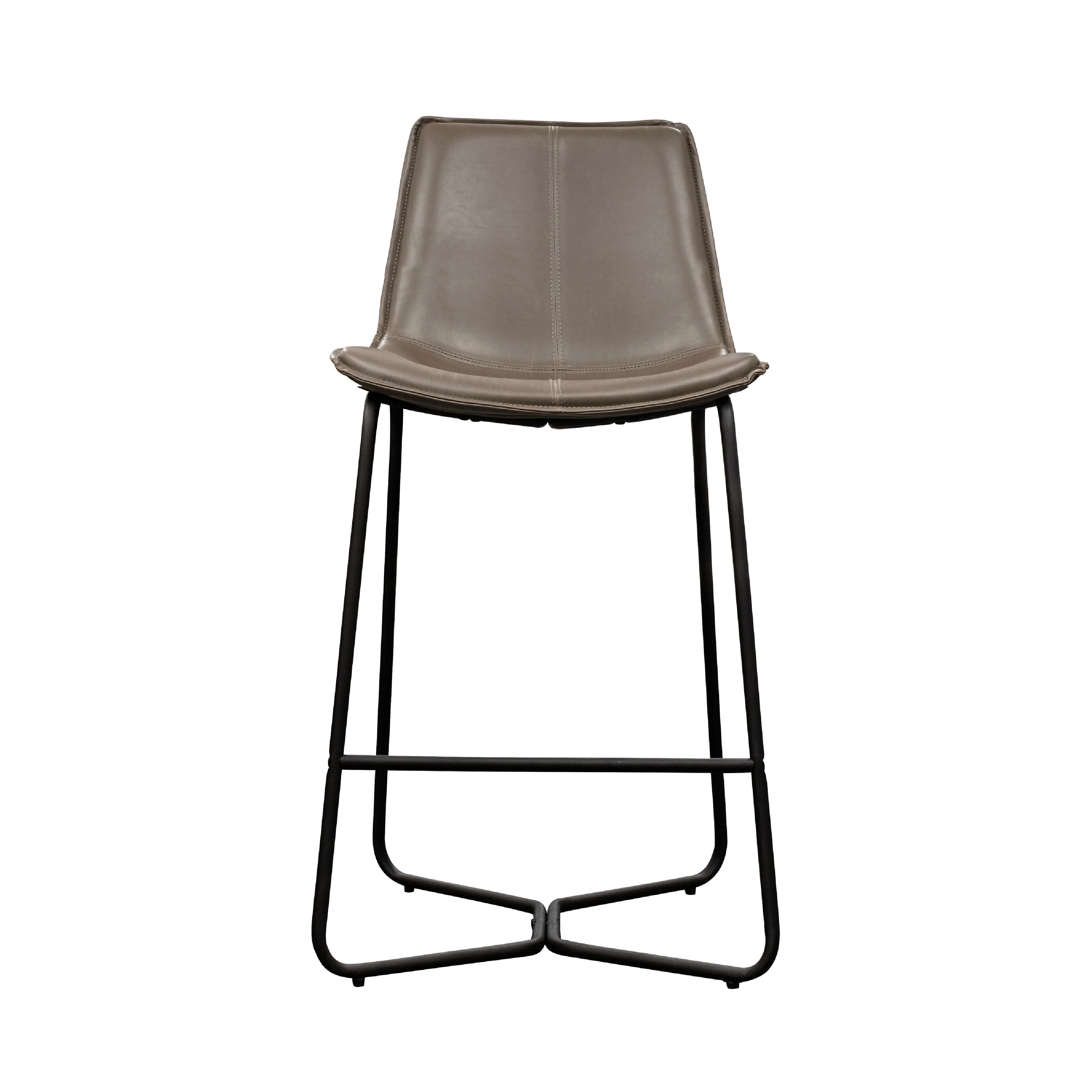 Hawking Vegan Leather Stools | Ember | Set of 2 - Image 3