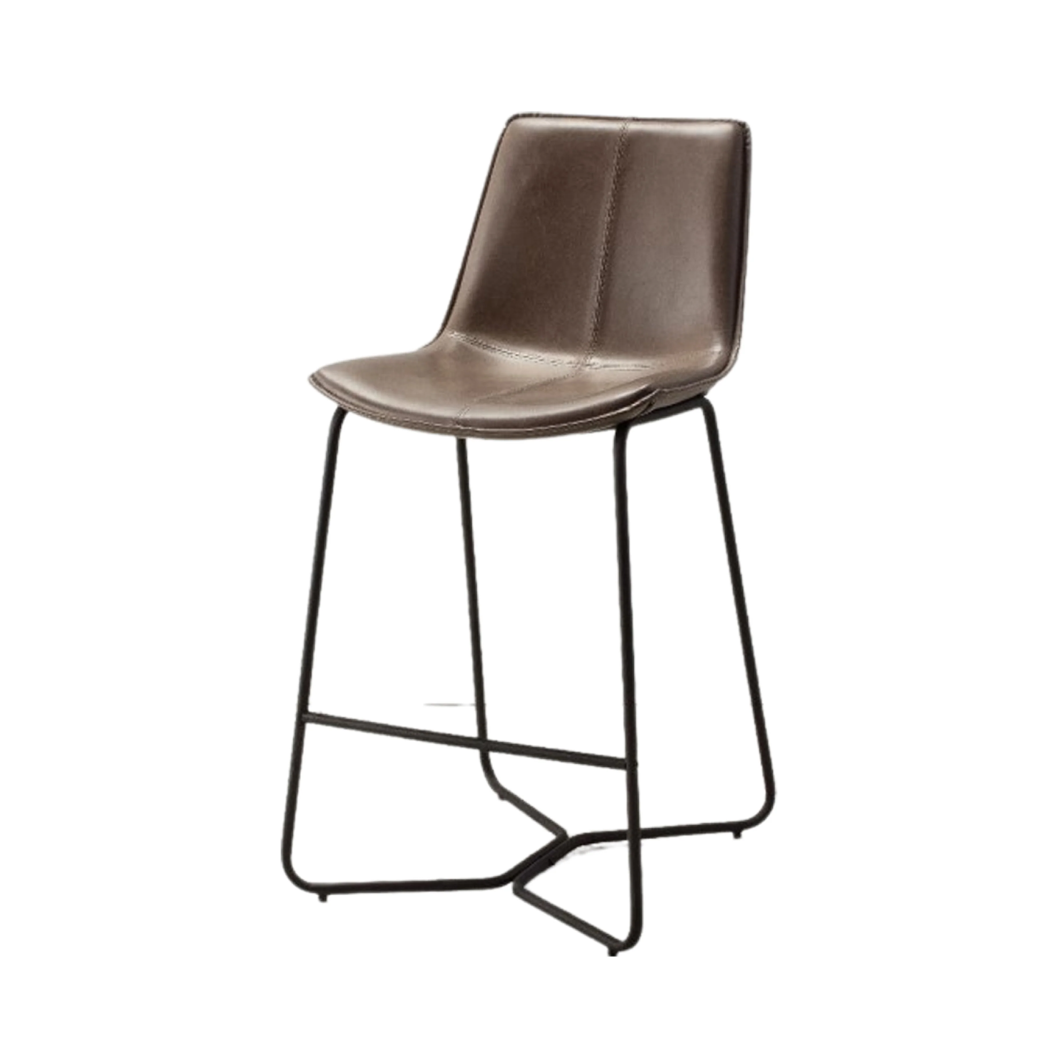 Hawking Vegan Leather Stools | Ember | Set of 2 - Image 4
