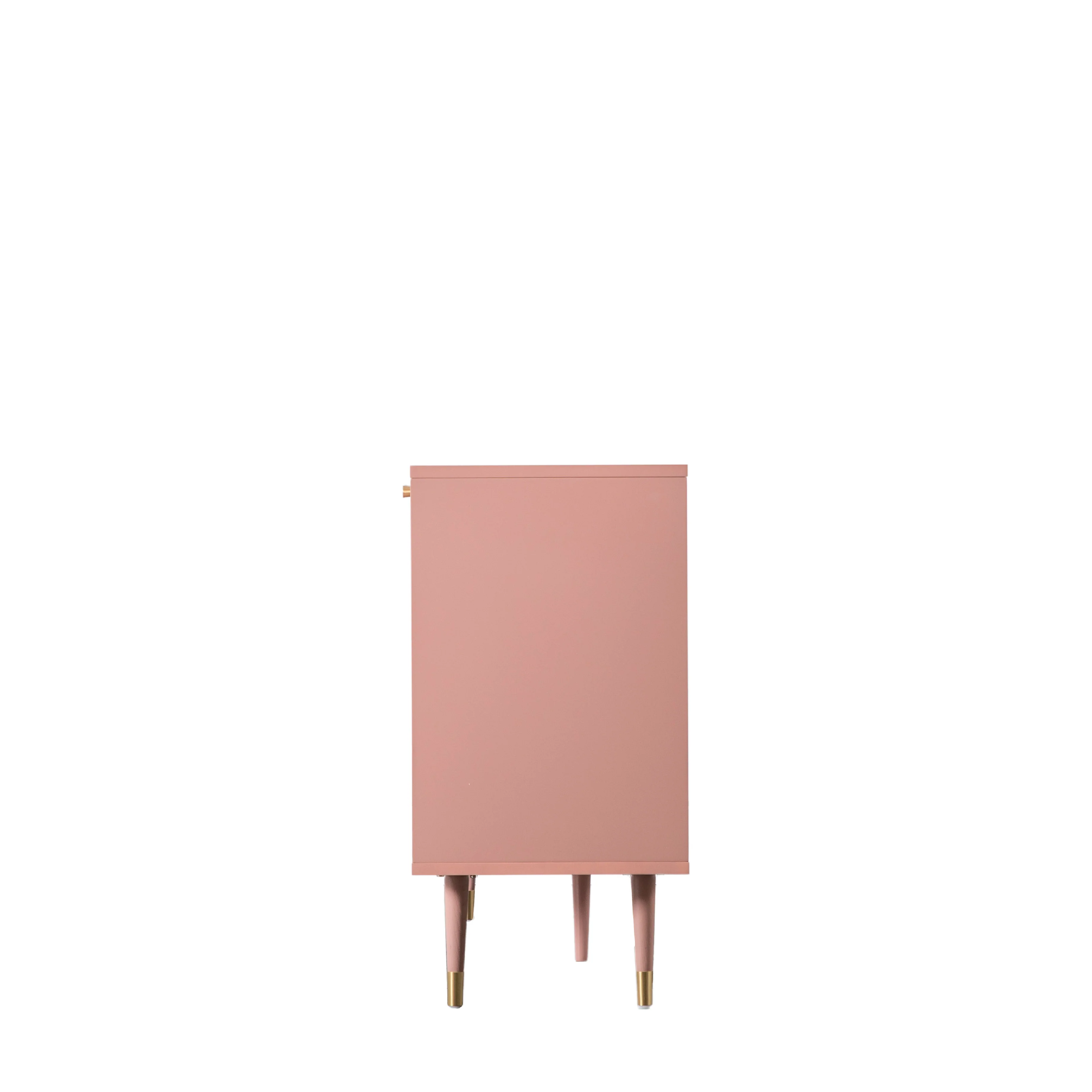 Holbrook Bauhaus 2 Door Cabinet | Pink - Image 4