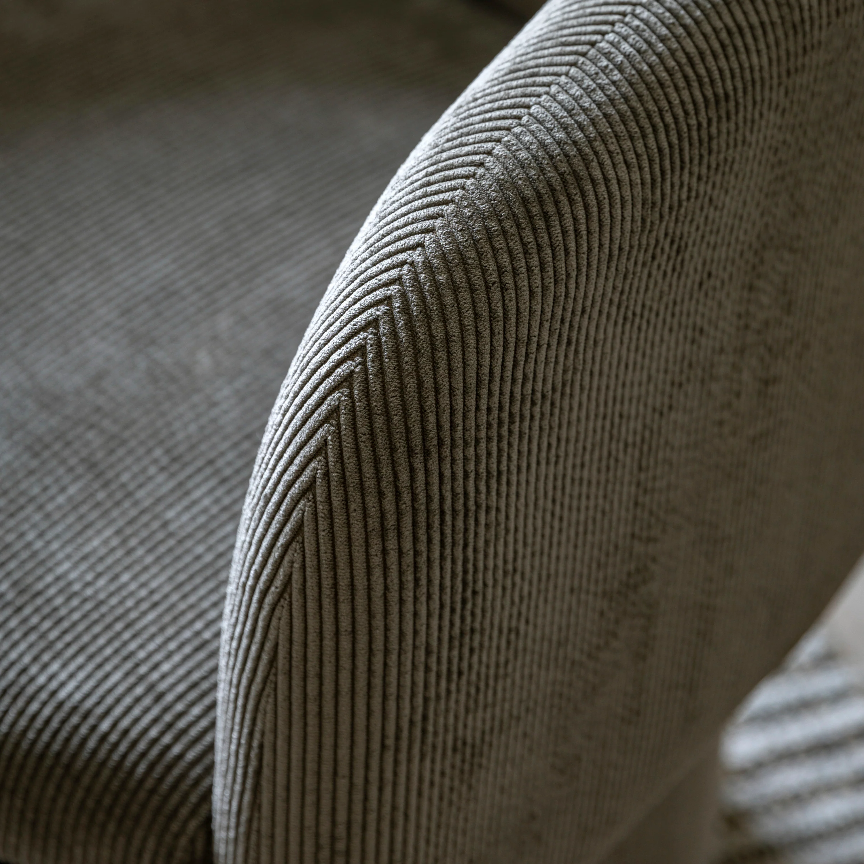 Holm Retro Tub Dining Chair | Shitake Grey - Image 4