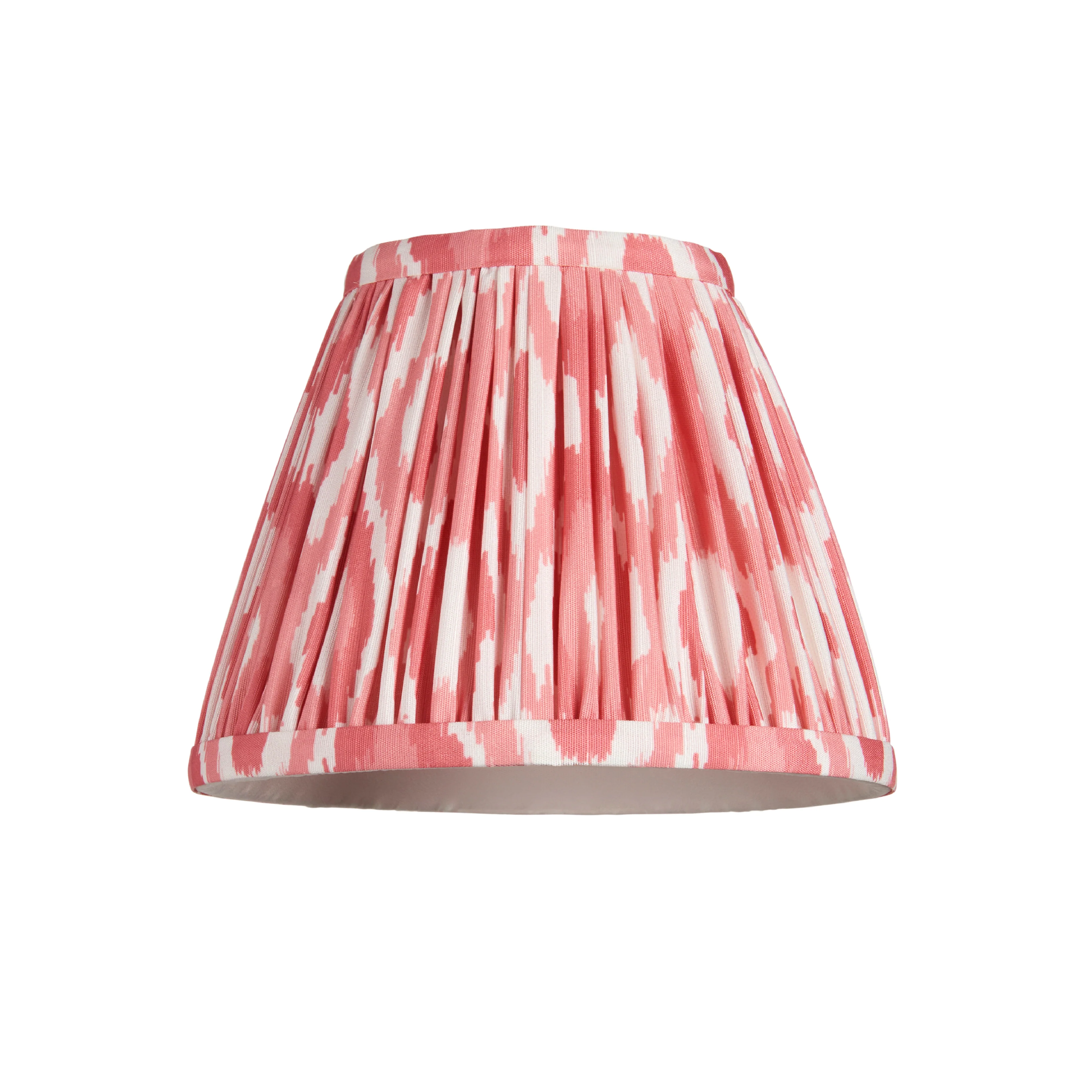 Ikat Fabric Shade | Coral Pink - Image 3