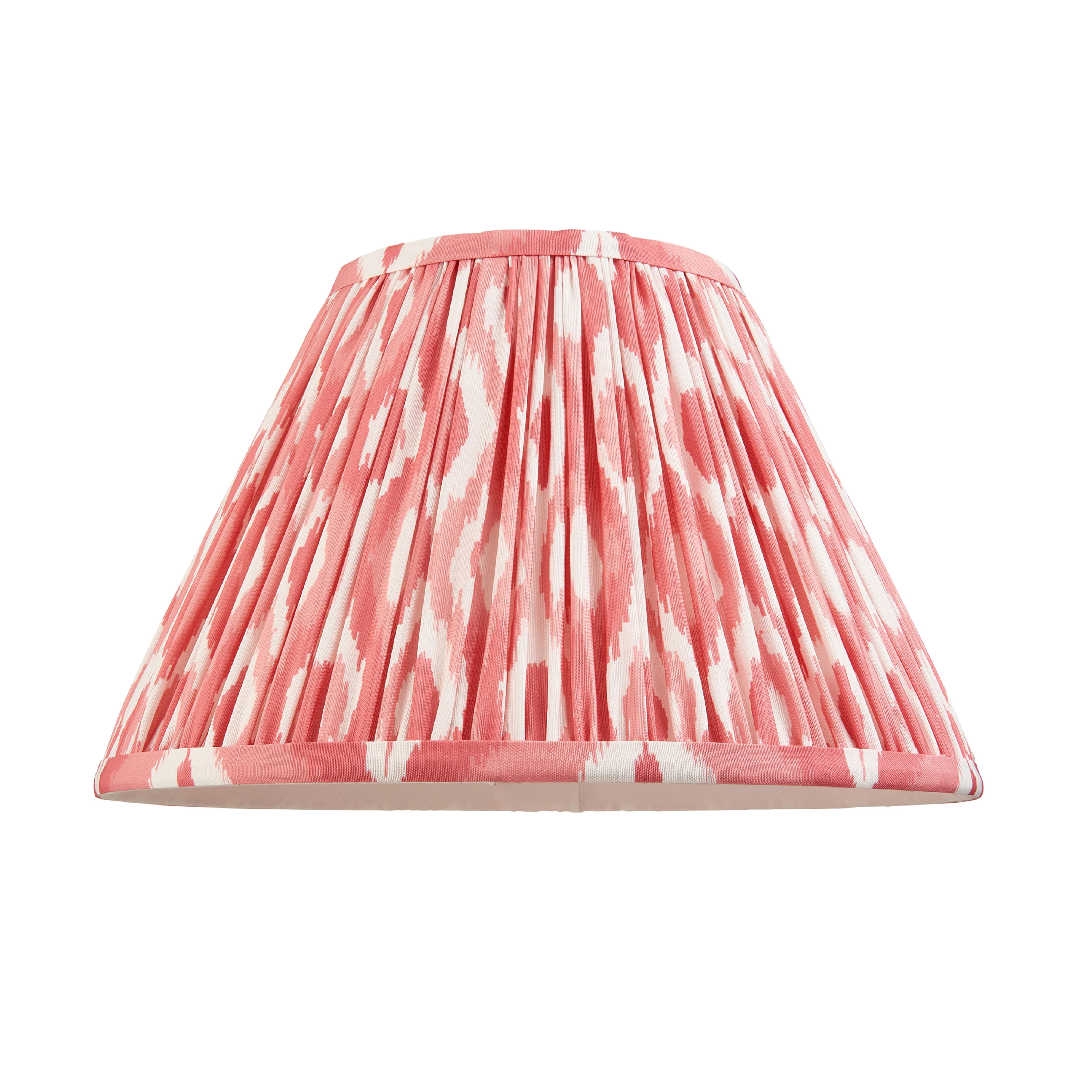 Ikat Fabric Shade | Coral Pink - Image 5