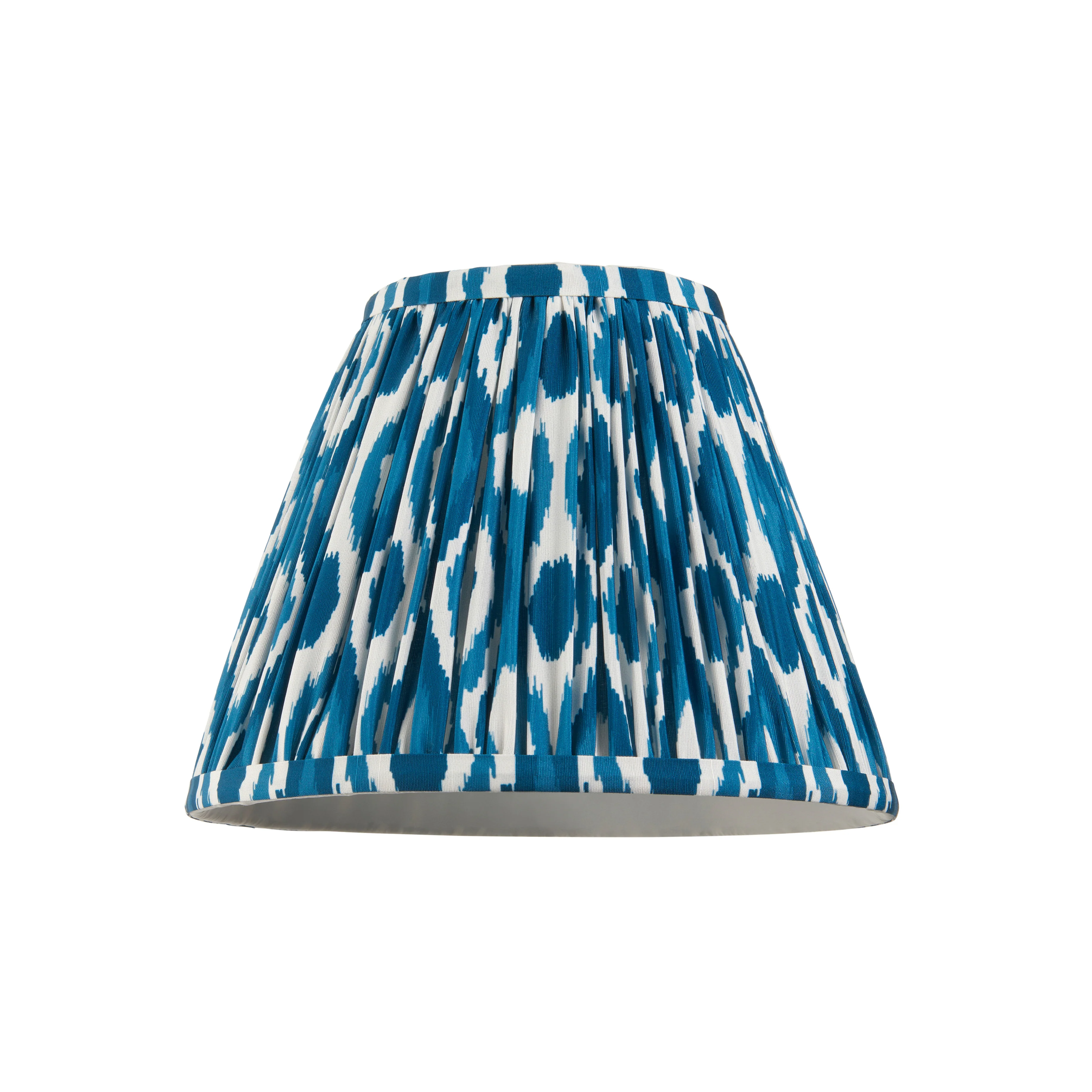 Ikat Fabric Shade | Marlin Blue - Image 4