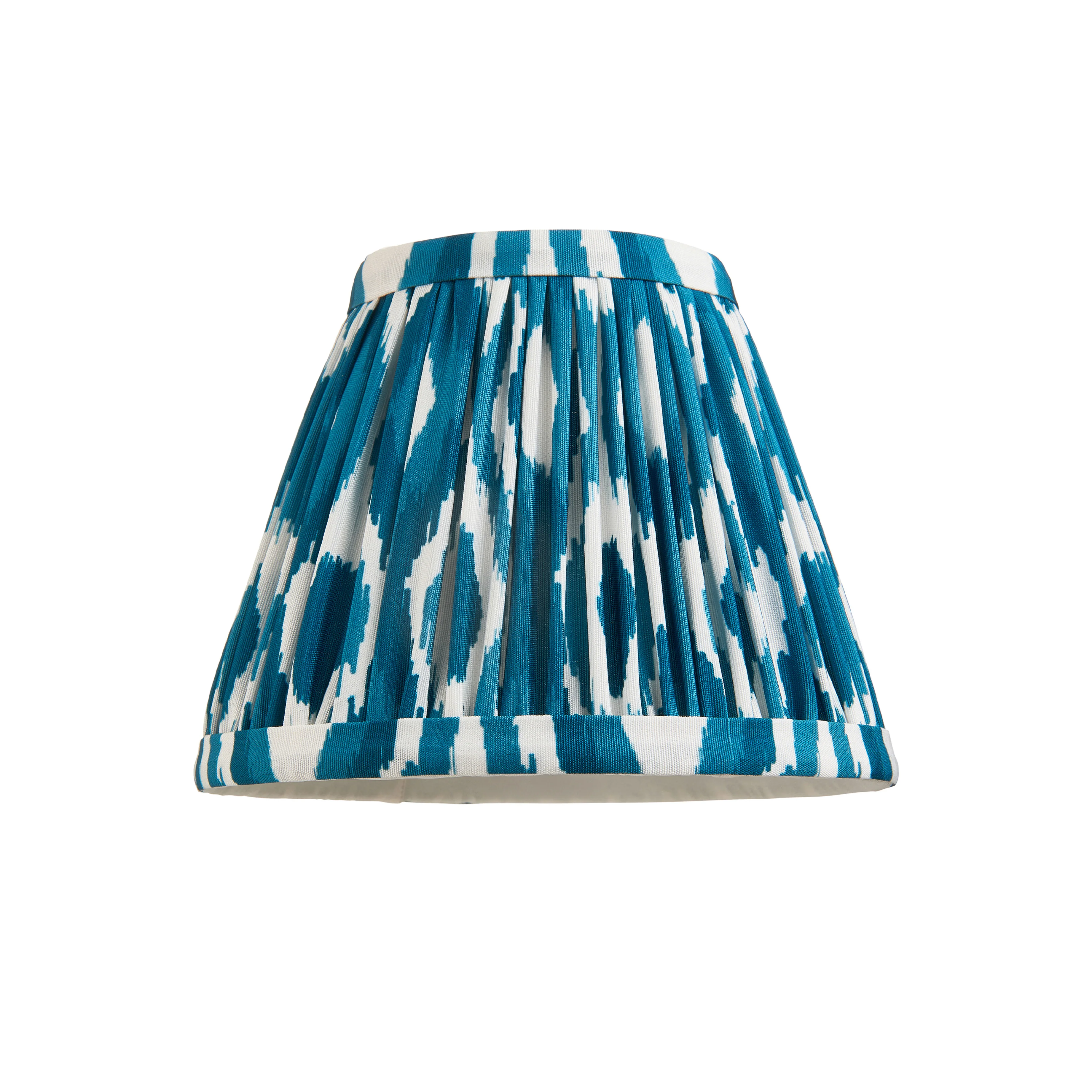 Ikat Fabric Shade | Marlin Blue - Image 5