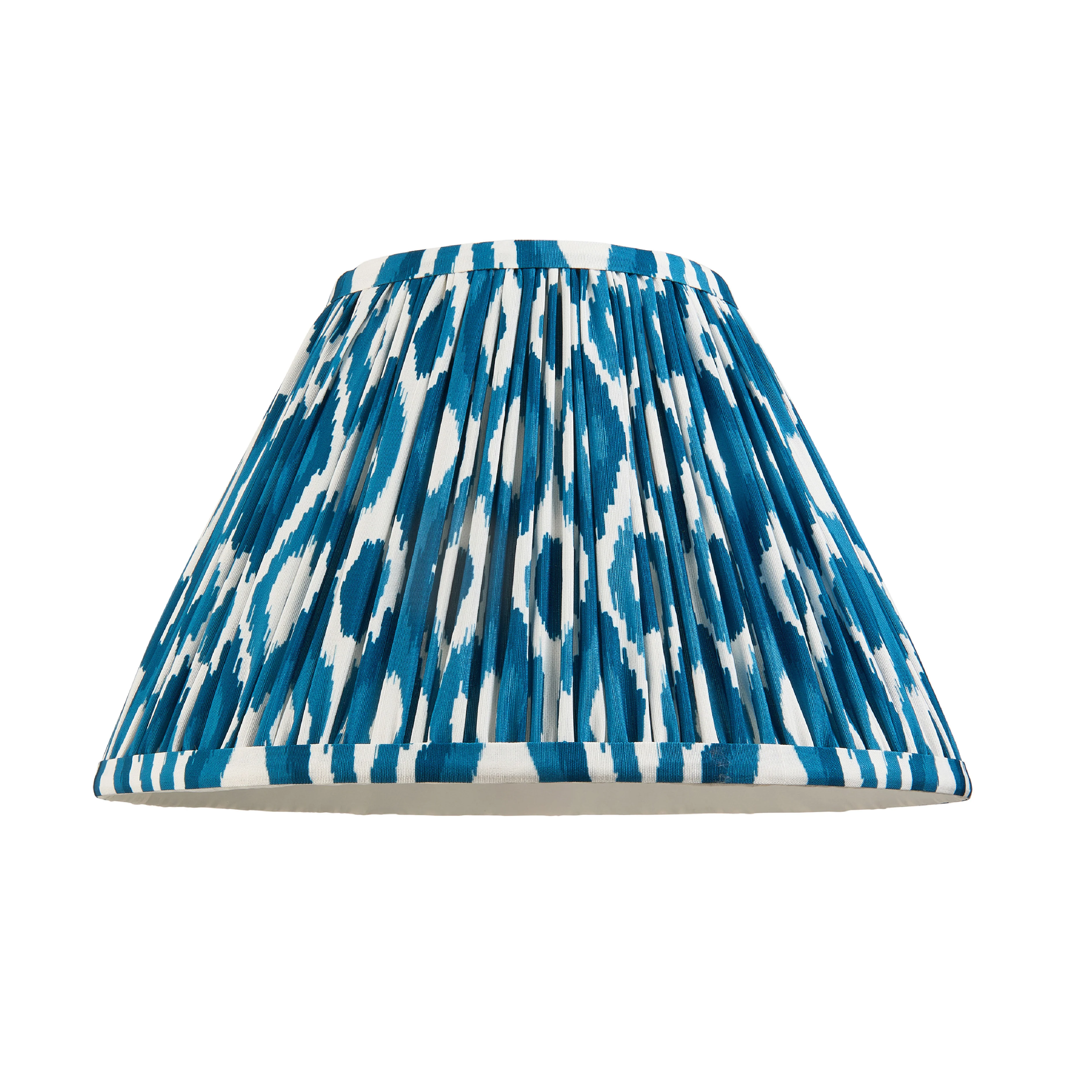 Ikat Fabric Shade | Marlin Blue - Image 7