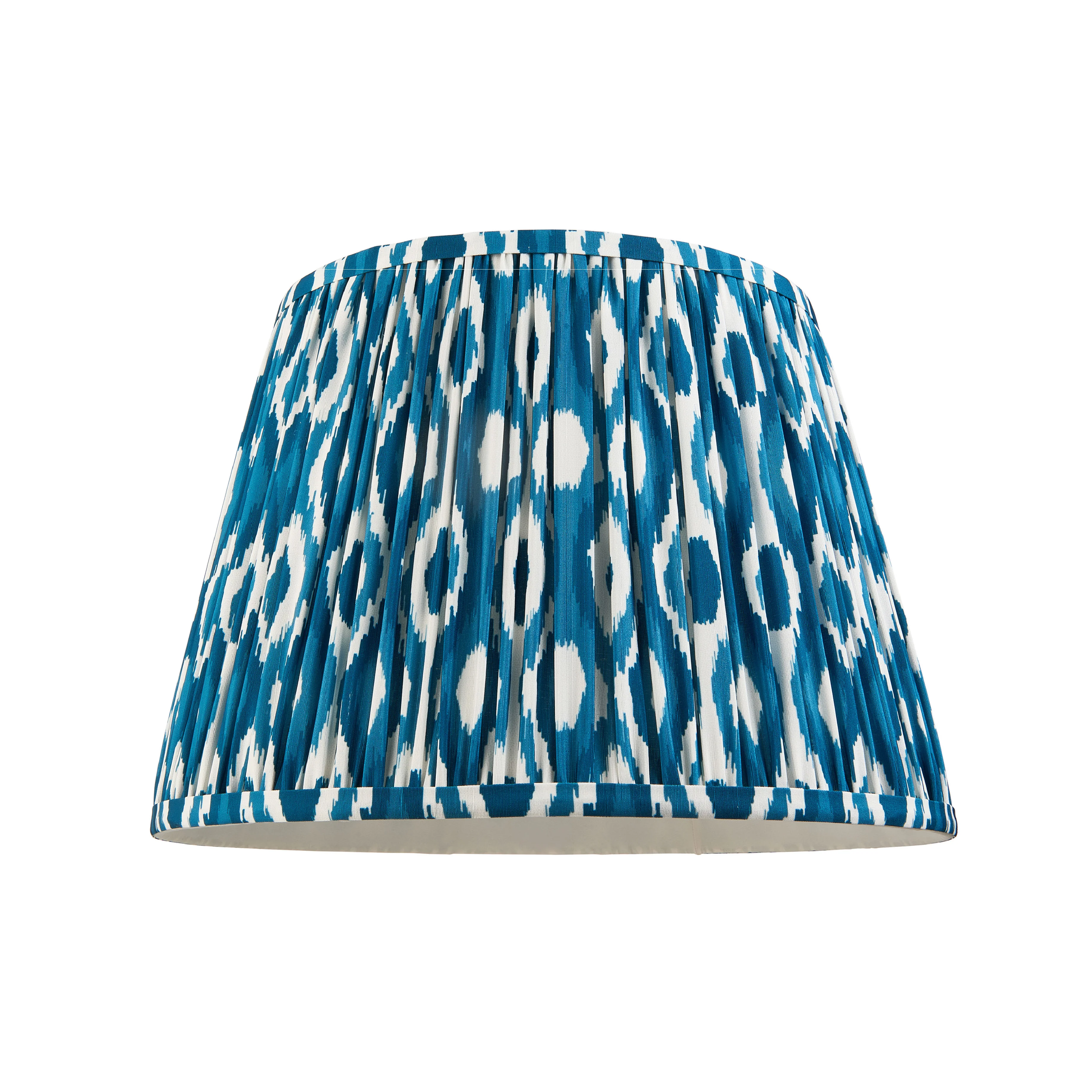 Ikat Fabric Shade | Marlin Blue - Image 8
