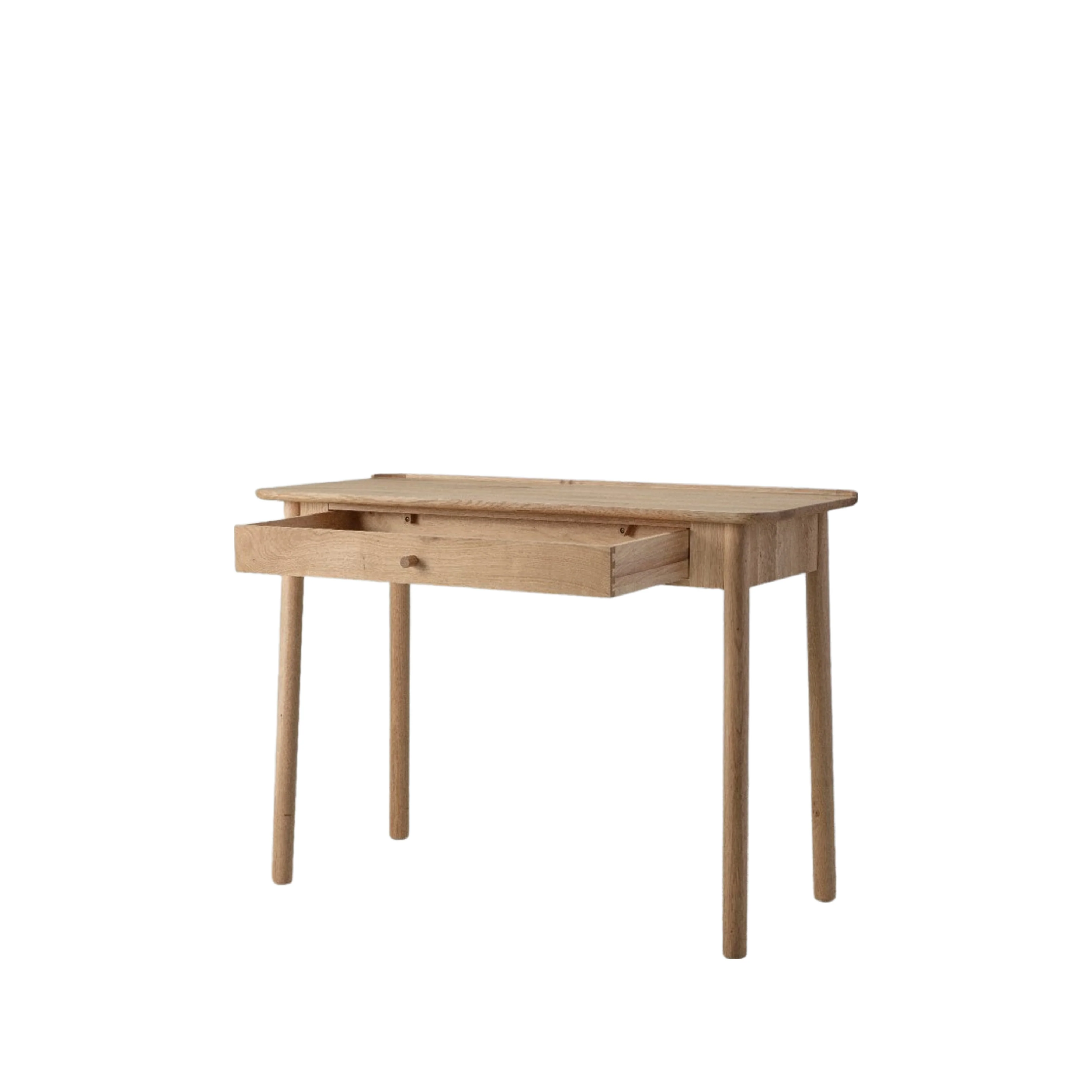Kingham 1 Drawer Oak Dressing Table | Natural - Image 4