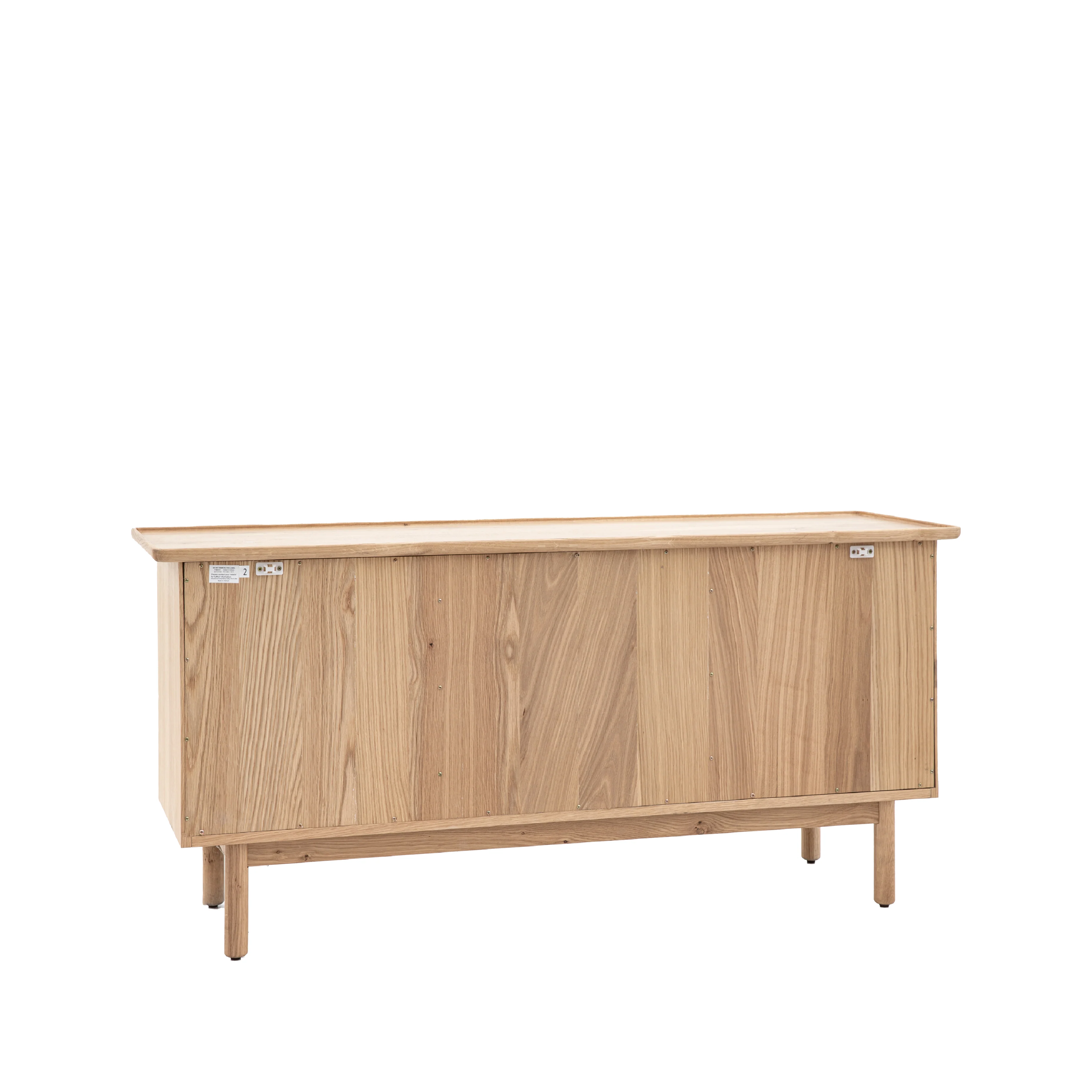 Kingham 3 Drawer Oak Sideboard | Natural - Image 4