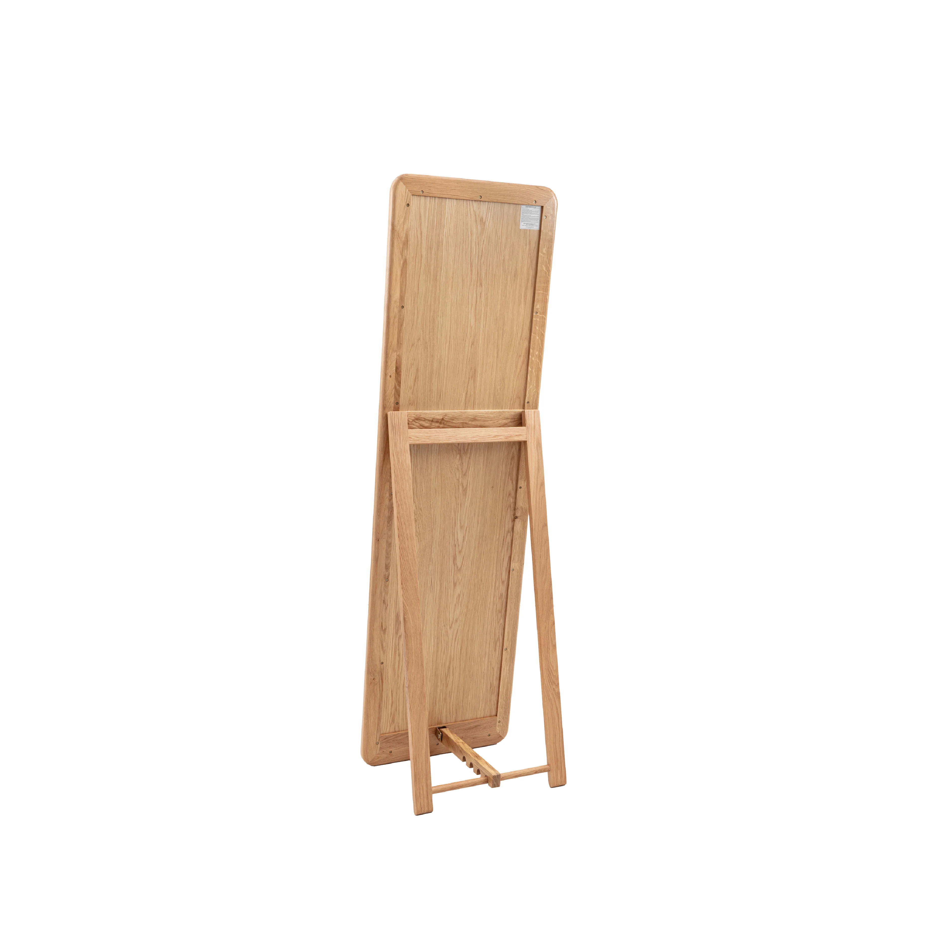 Kingham Oak Cheval Mirror | Natural - Image 4