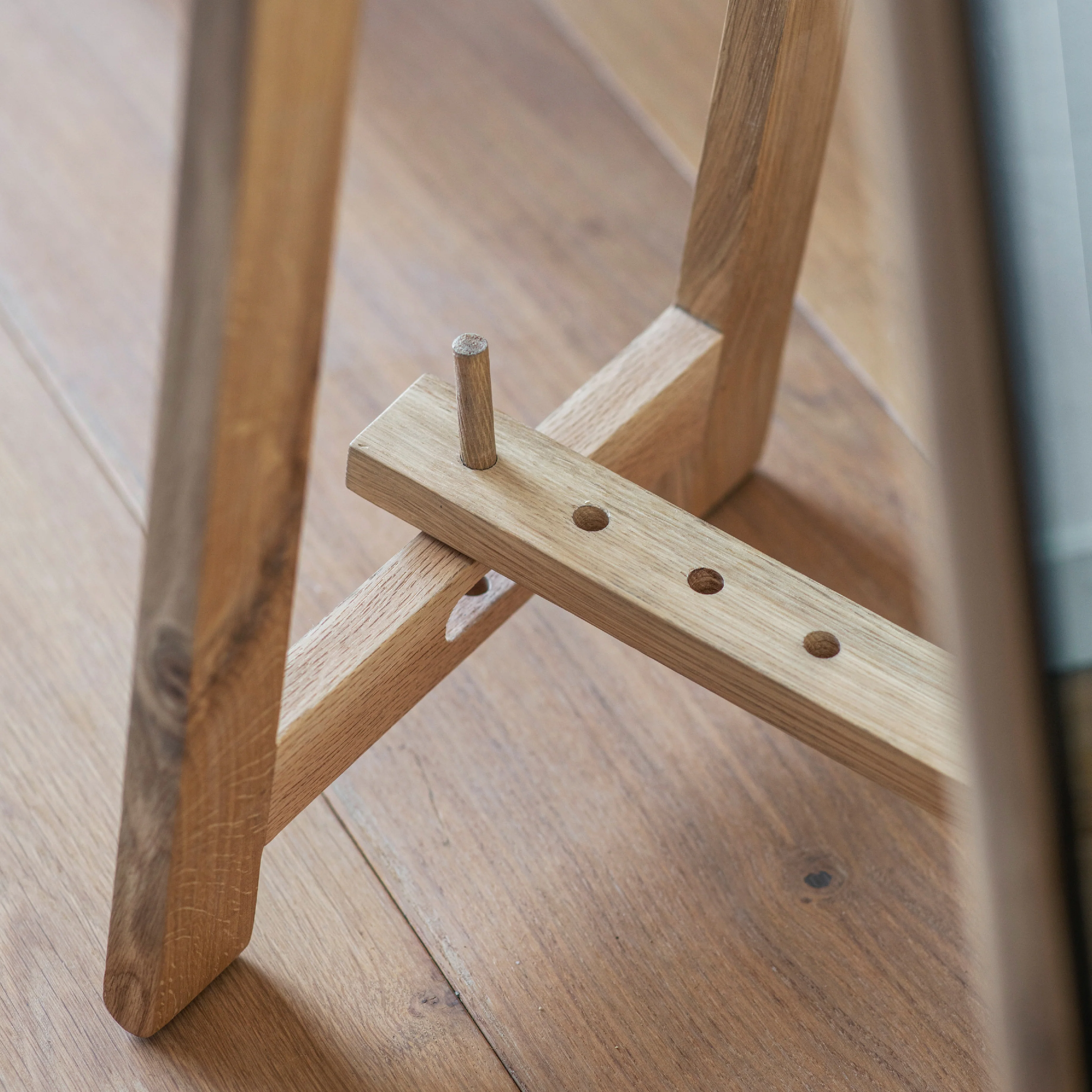 Kingham Oak Cheval Mirror | Natural - Image 5