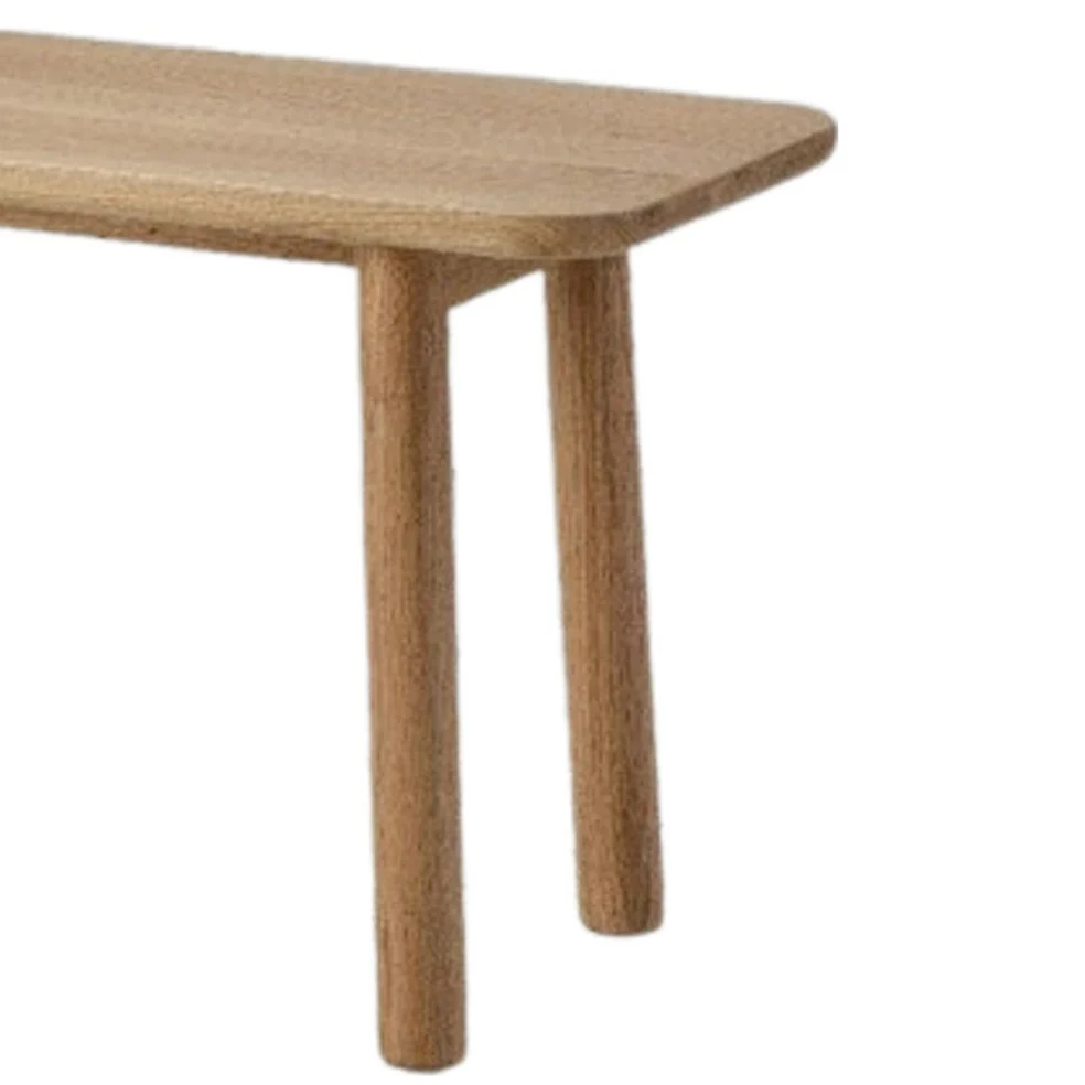 Kingham Oak Dining Bench | Natural - Image 2