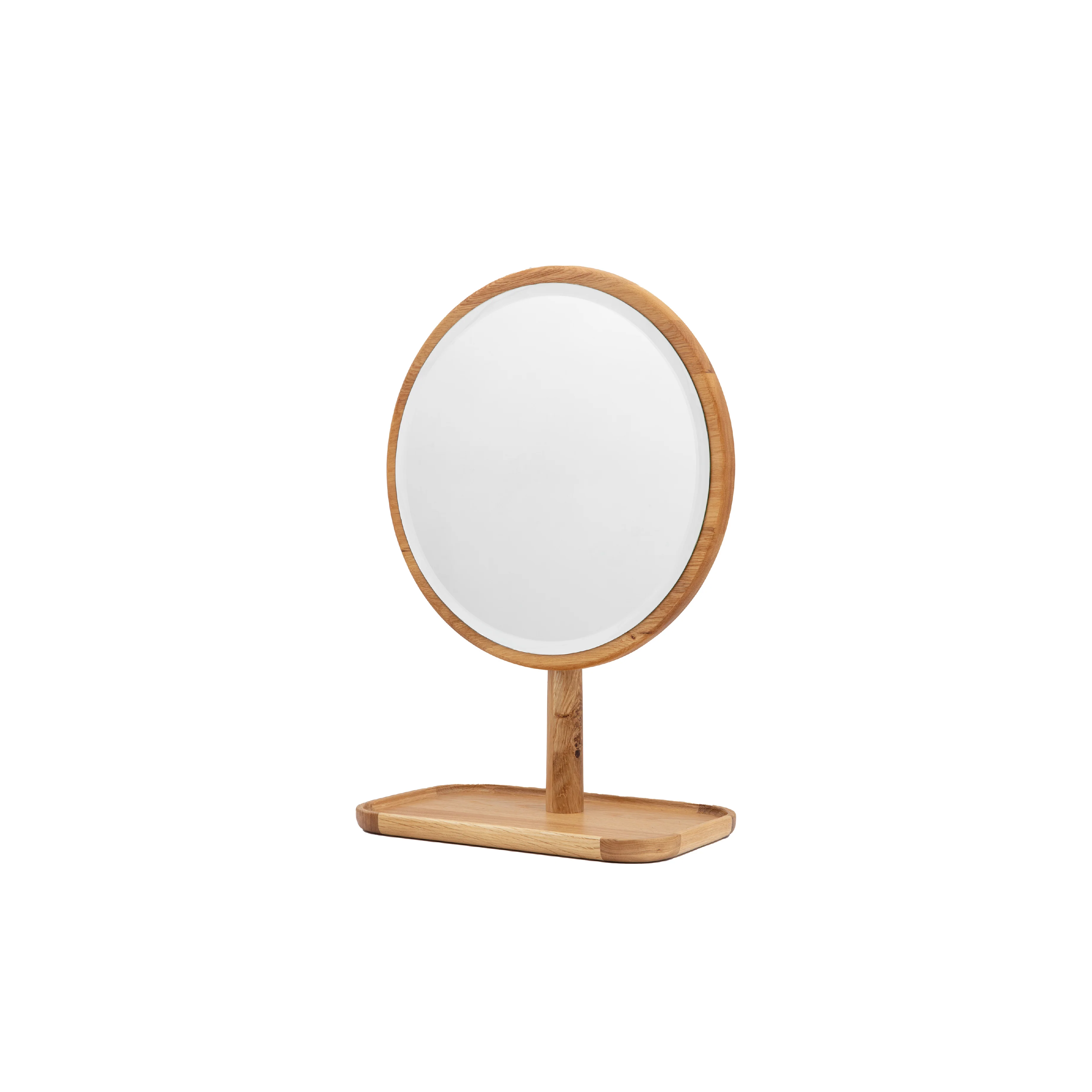 Kingham Oak Dressing Table Mirror | Natural - Image 3