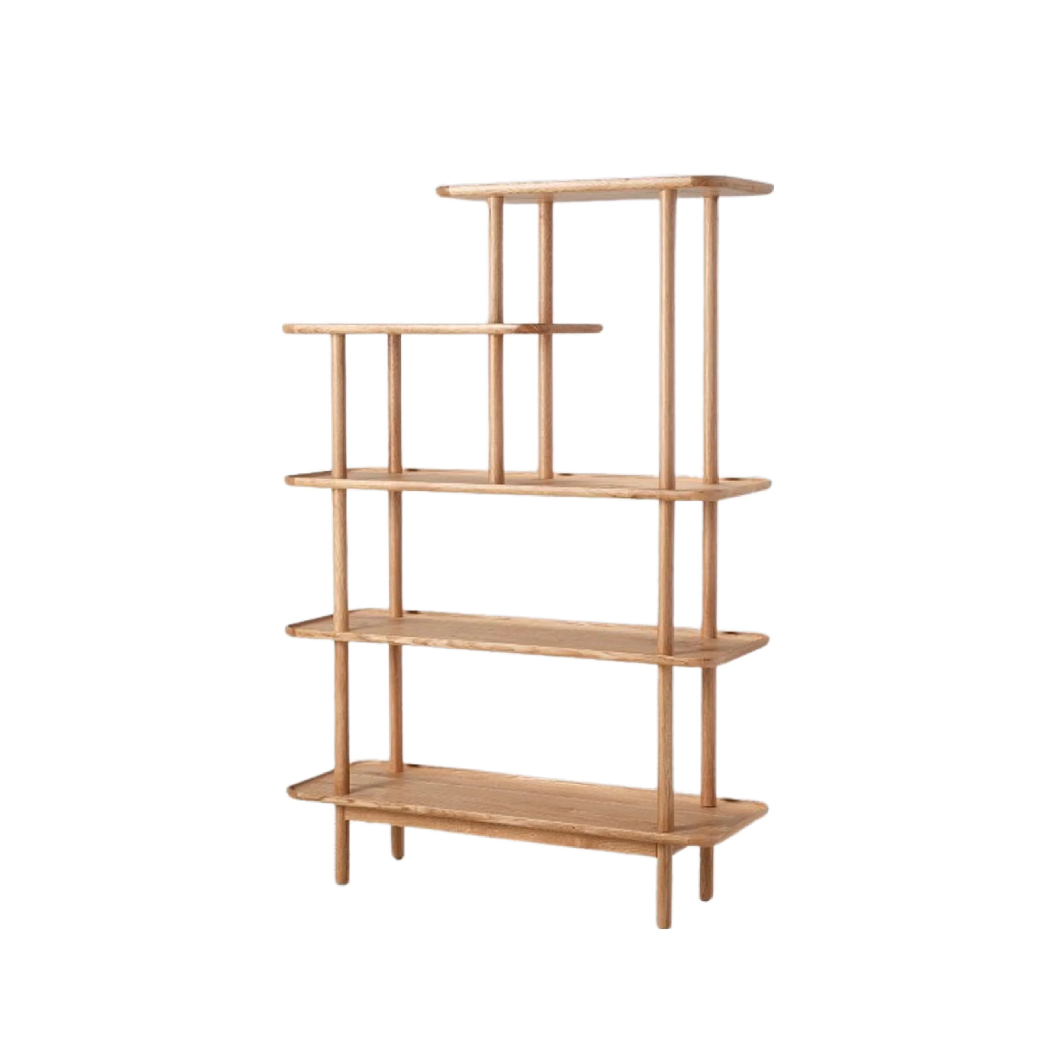 Kingham Oak Open Display Unit | Natural - Image 4