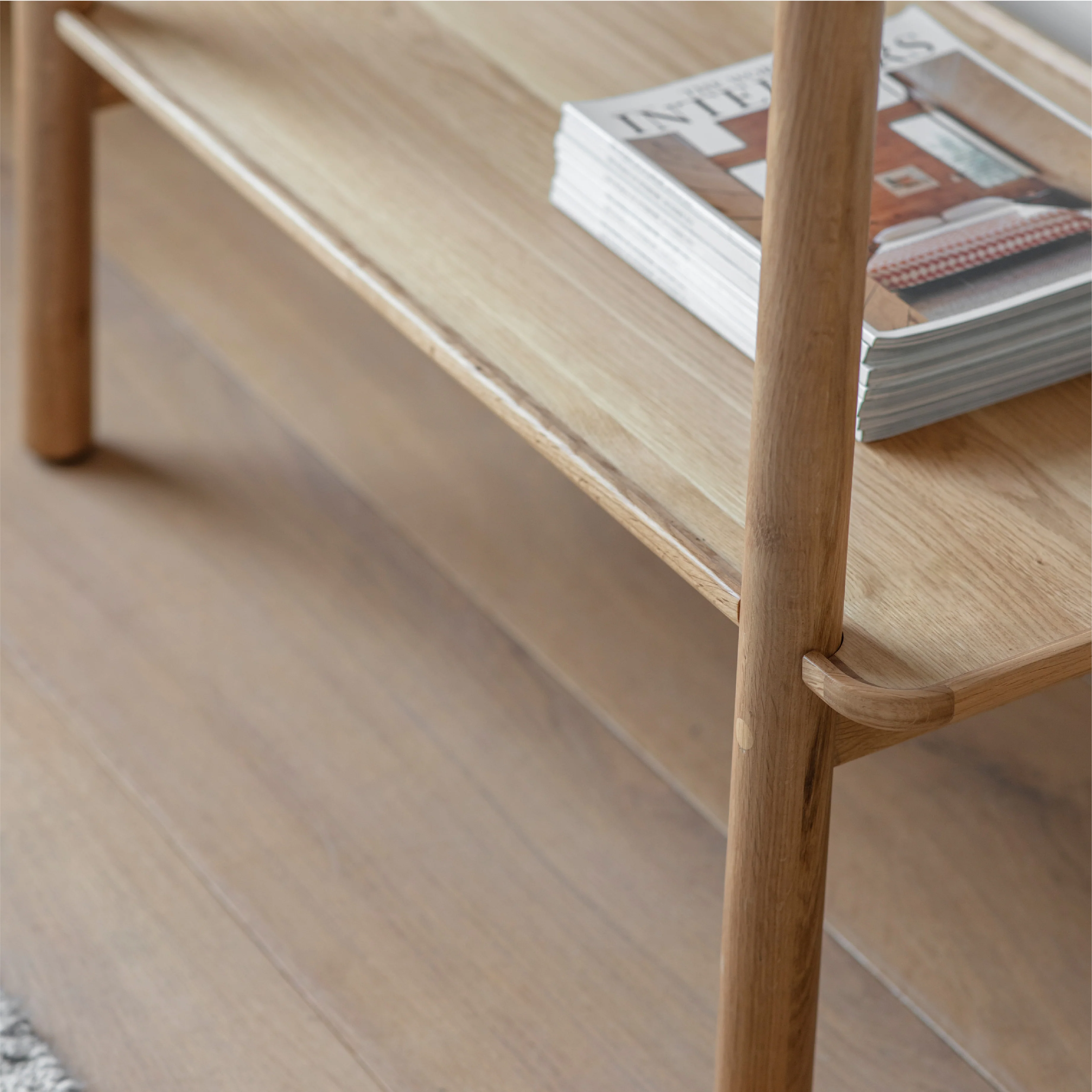 Kingham Oak Open Wardrobe | Natural - Image 4