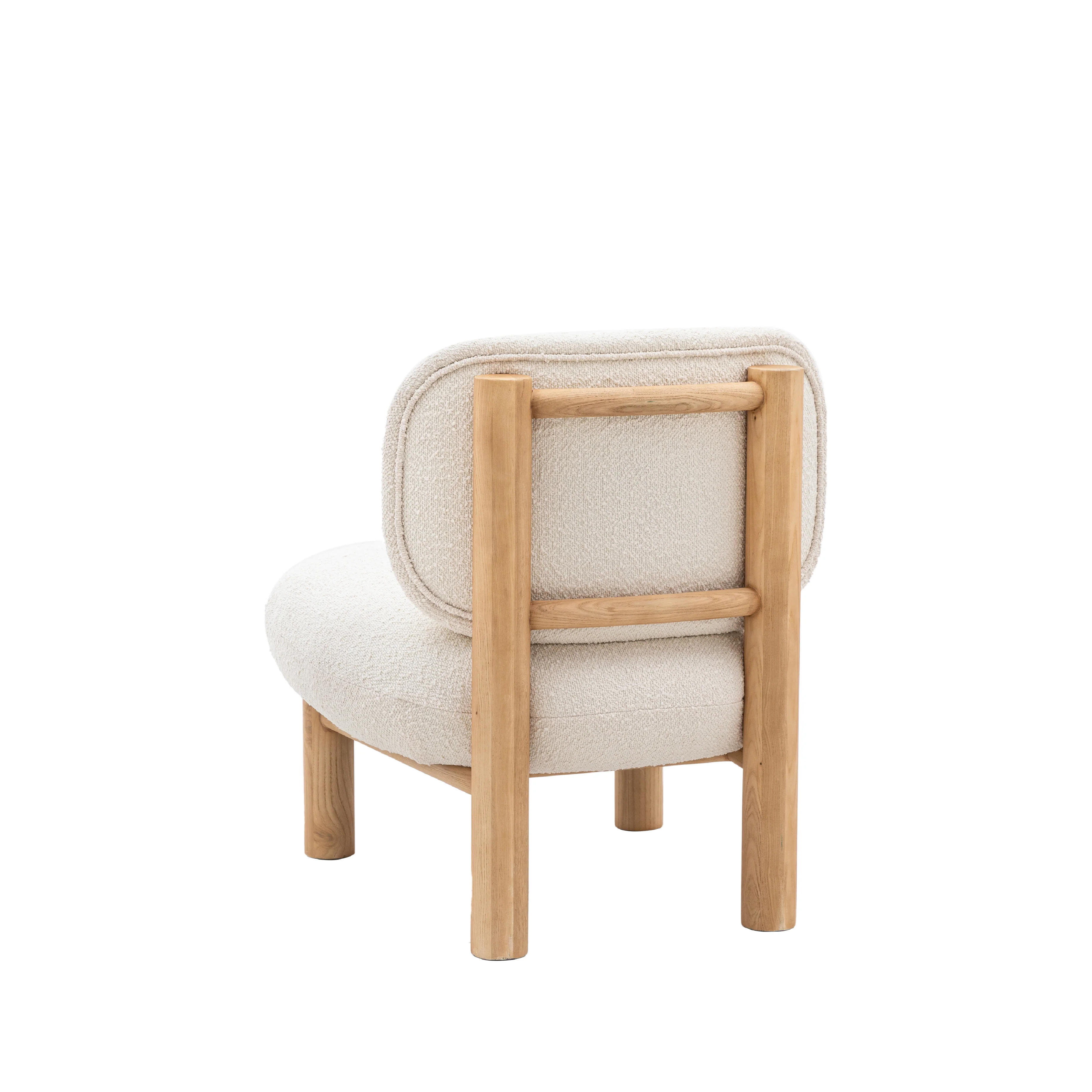 Kubbe Boucle Chair | Vanilla - Image 4