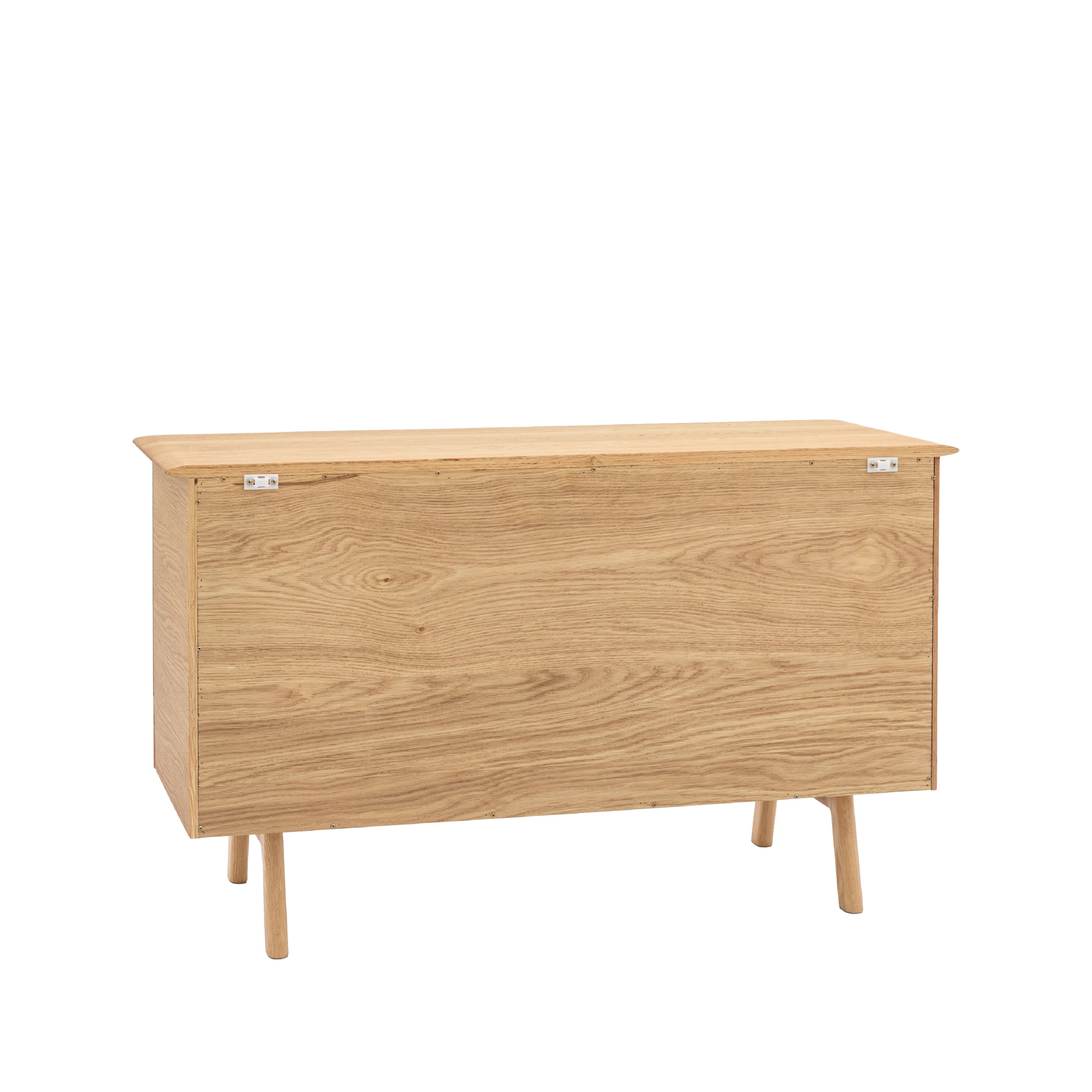 Madrid Mid-Century Scandi 2 Door Sideboard | Natural Oak - Image 4