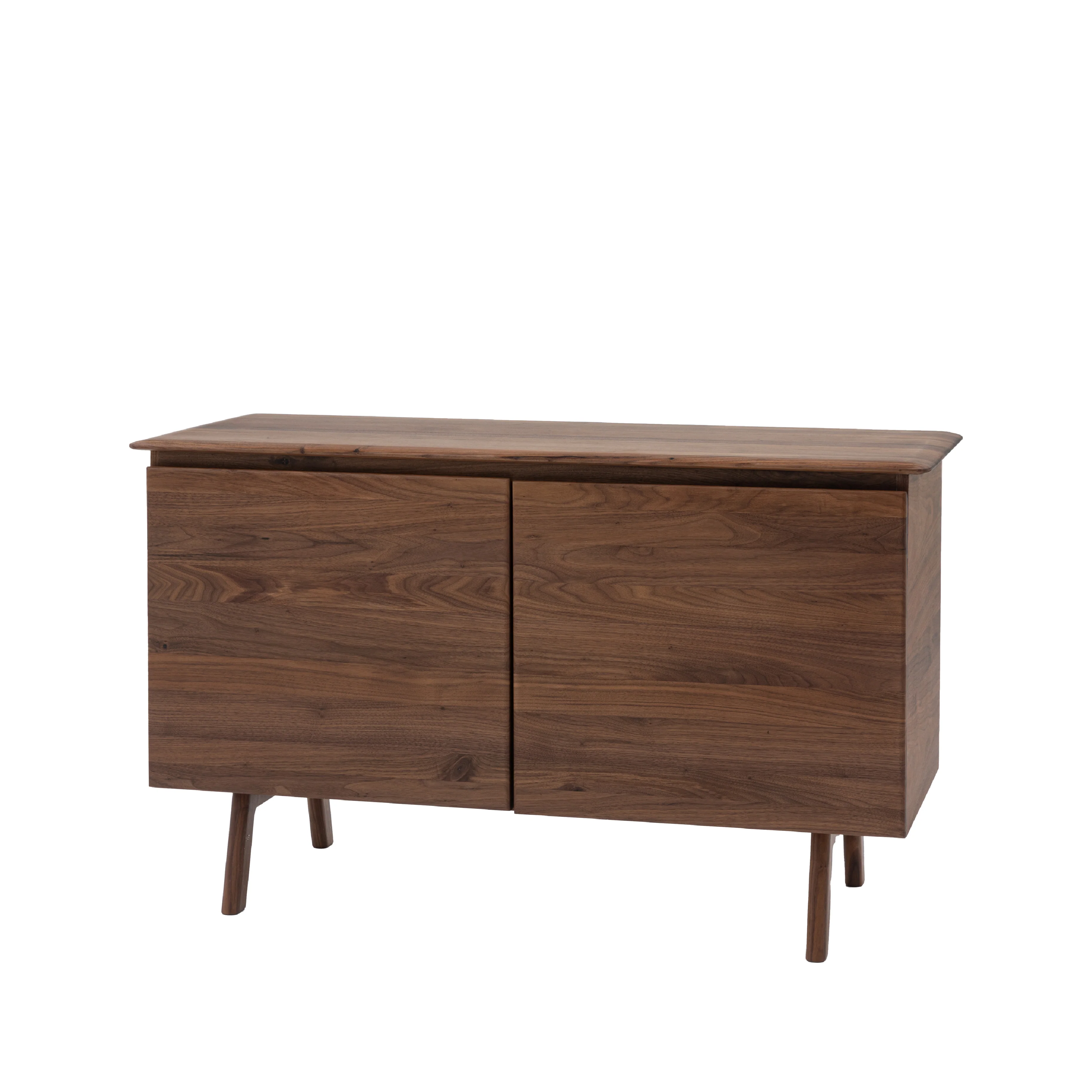 Madrid Mid-Century Scandi 2 Door Sideboard | Walnut - Image 3