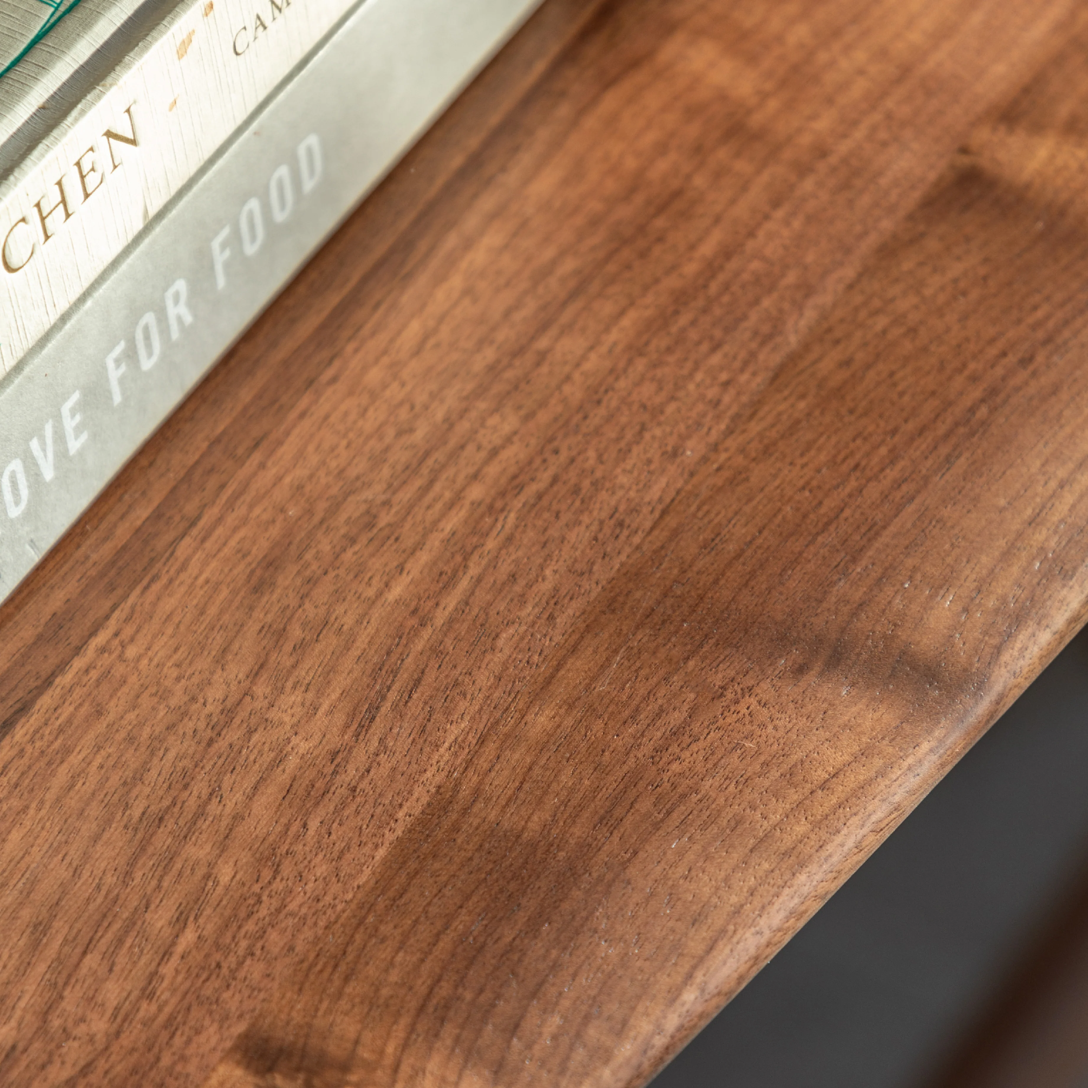 Madrid Mid-Century Scandi Console Table | Walnut - Image 5