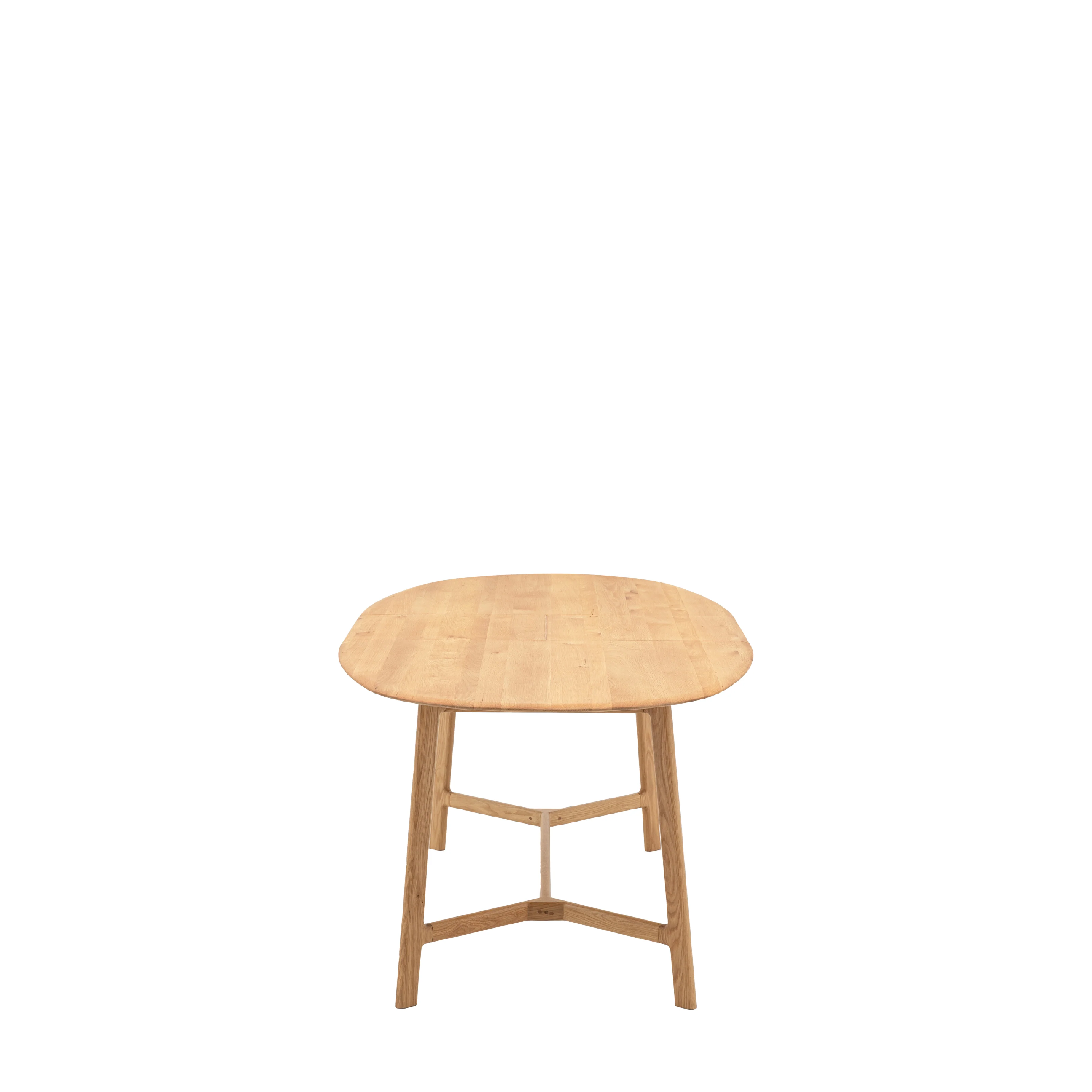 Madrid Mid-Century Scandi Extending Dining Table | Natural - Image 4