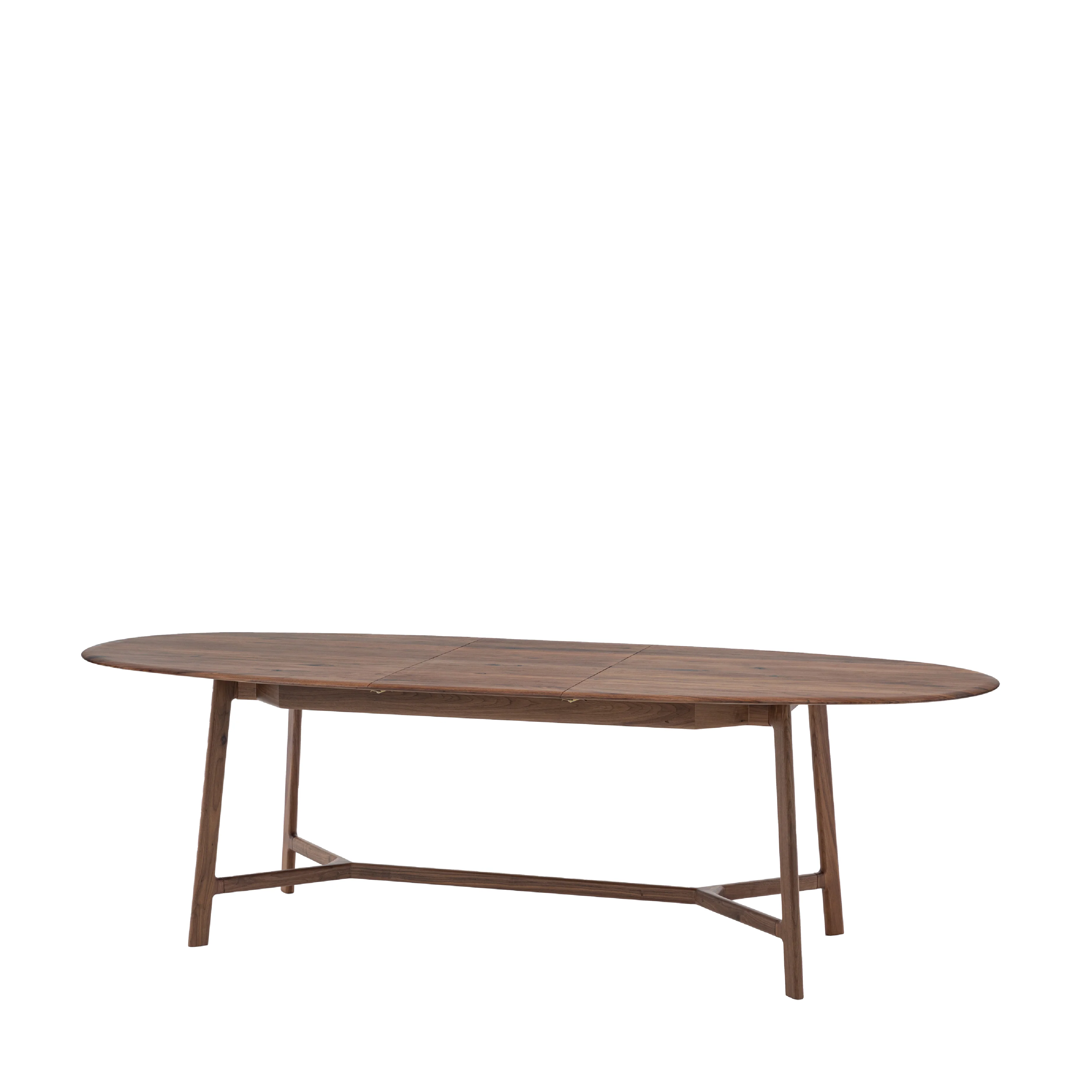 Madrid Mid-Century Scandi Extending Dining Table | Walnut - Image 3