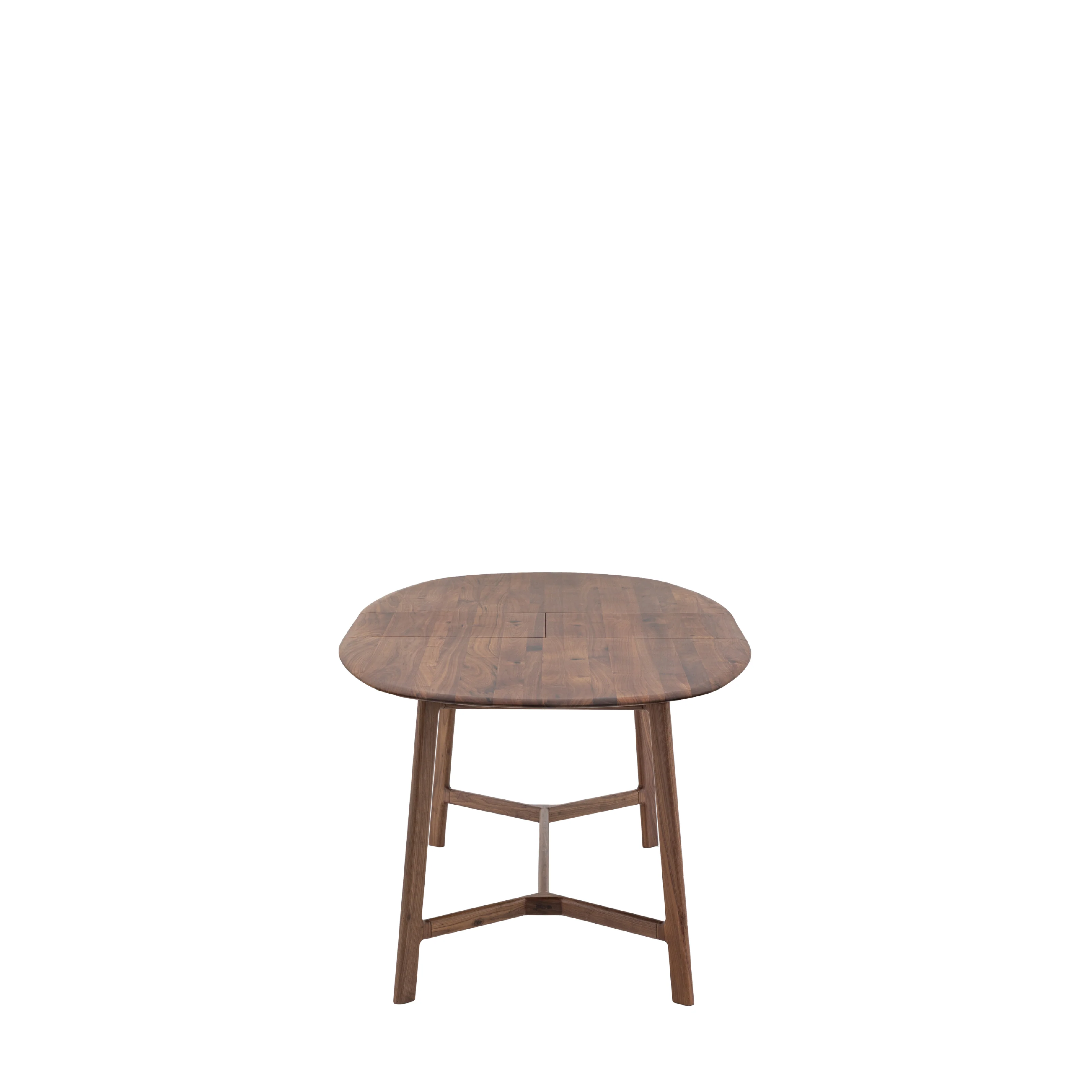 Madrid Mid-Century Scandi Extending Dining Table | Walnut - Image 4