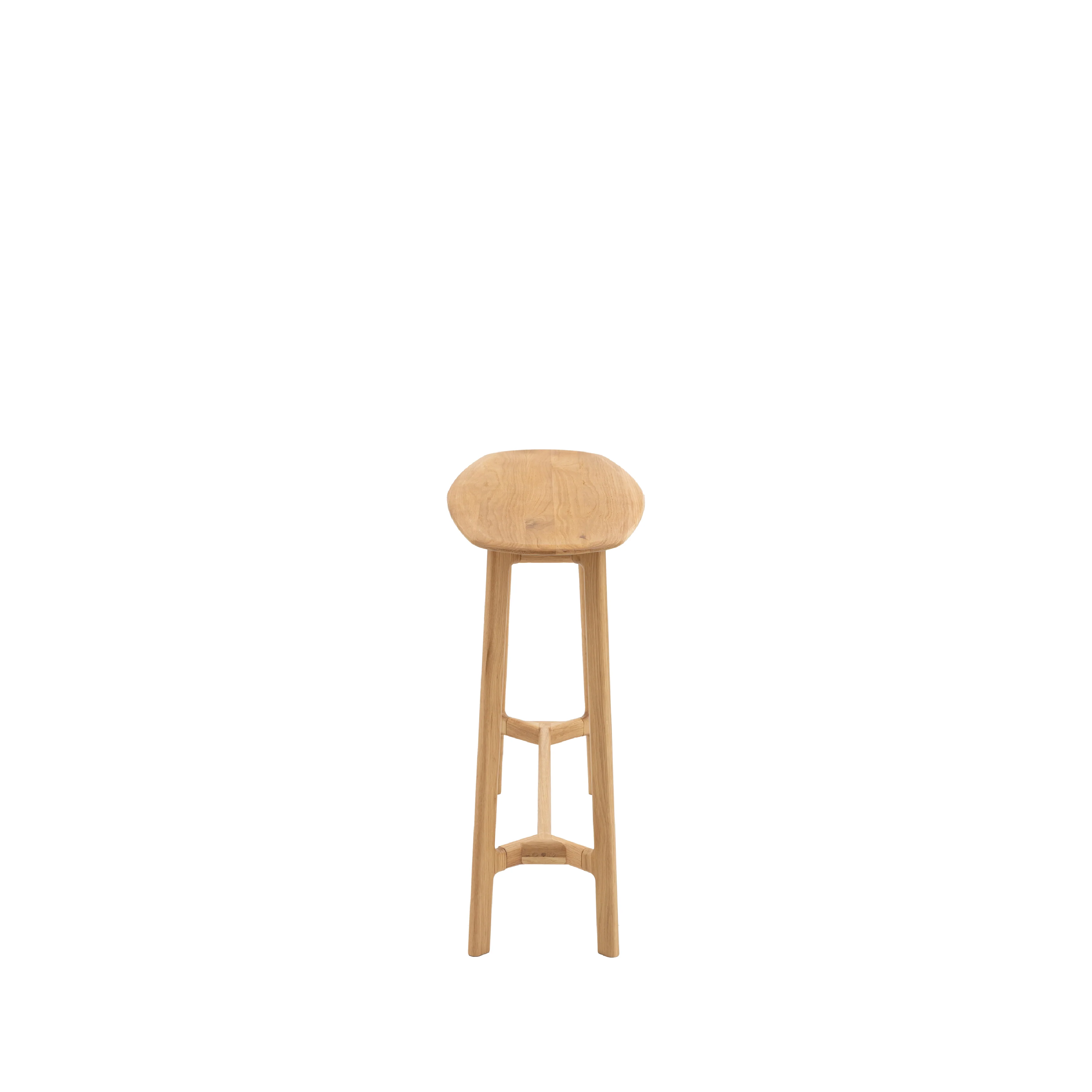 Madrid Mid-Century Scandi Oak Console Table | Natural - Image 4