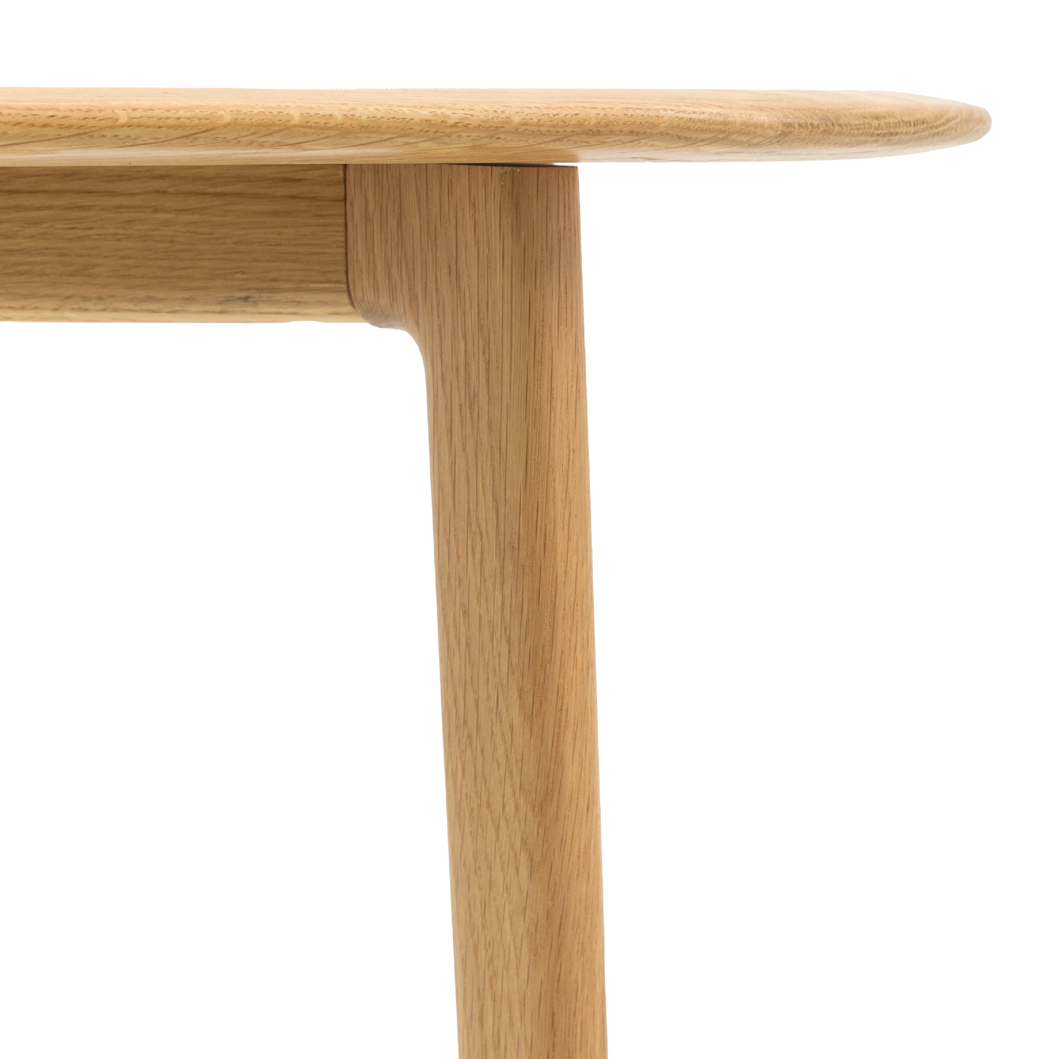 Madrid Mid-Century Scandi Oak Console Table | Natural - Image 5