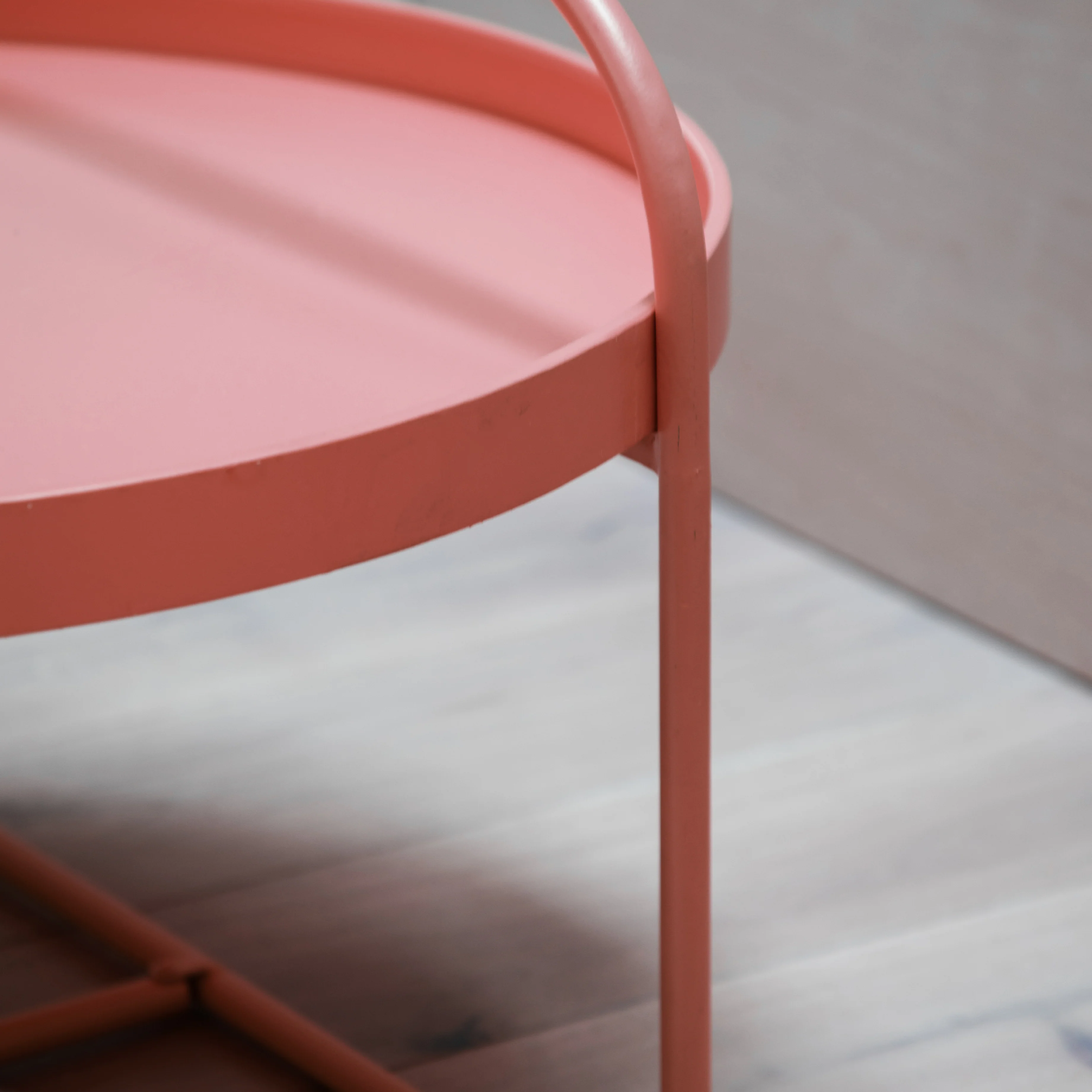 Melbury Handle Coffee Table | Coral - Image 2