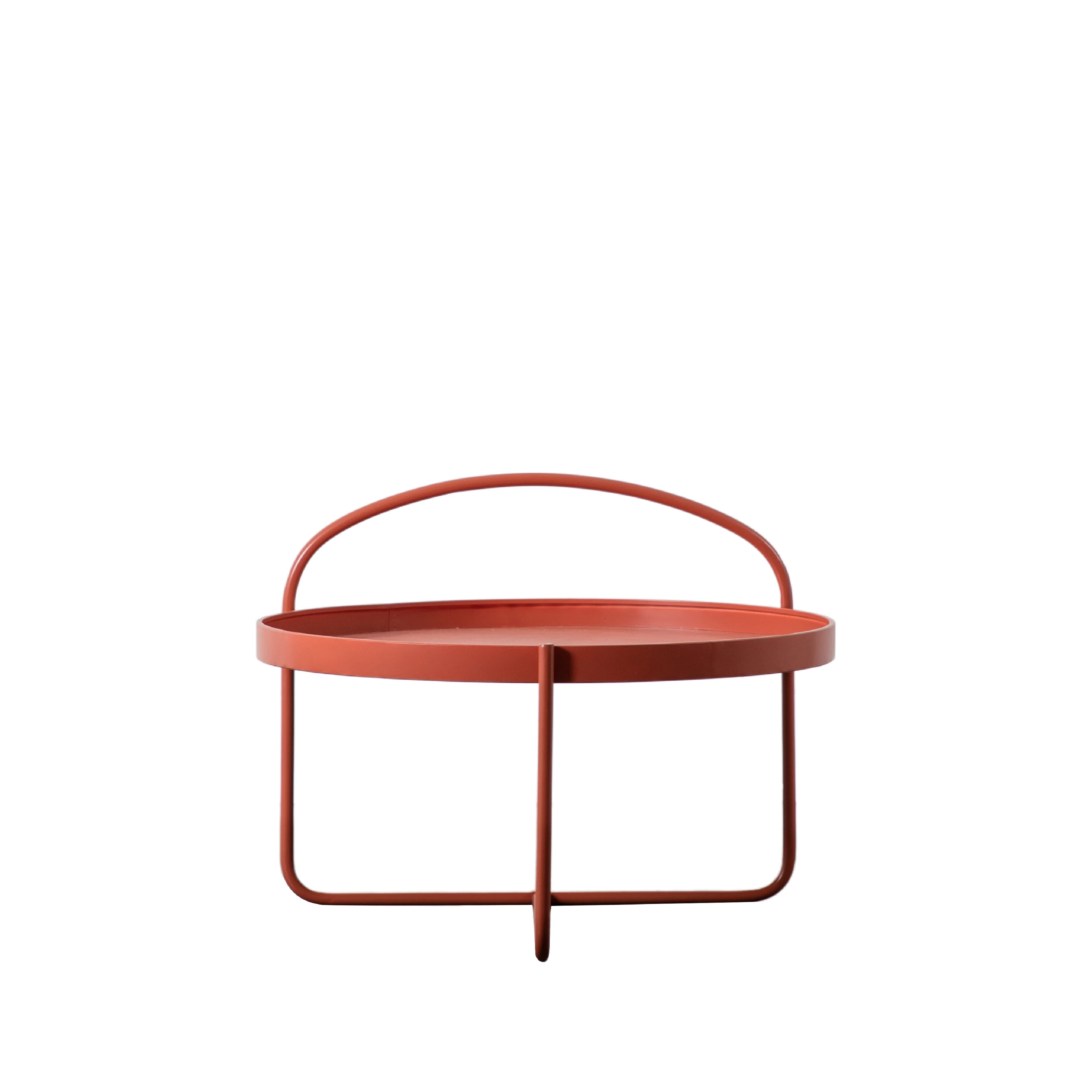 Melbury Handle Coffee Table | Coral - Image 3