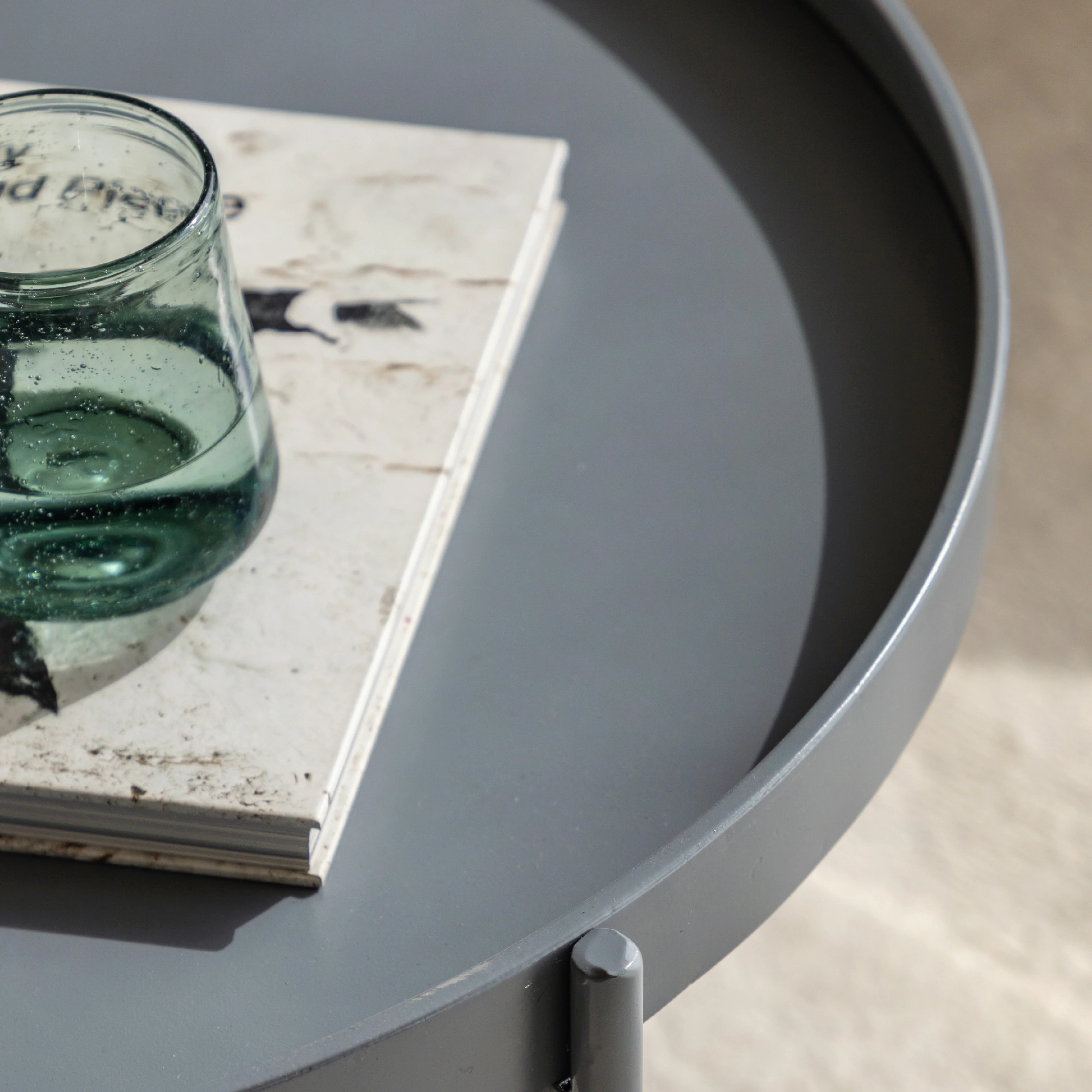 Melbury Handle Coffee Table | Grey - Image 2