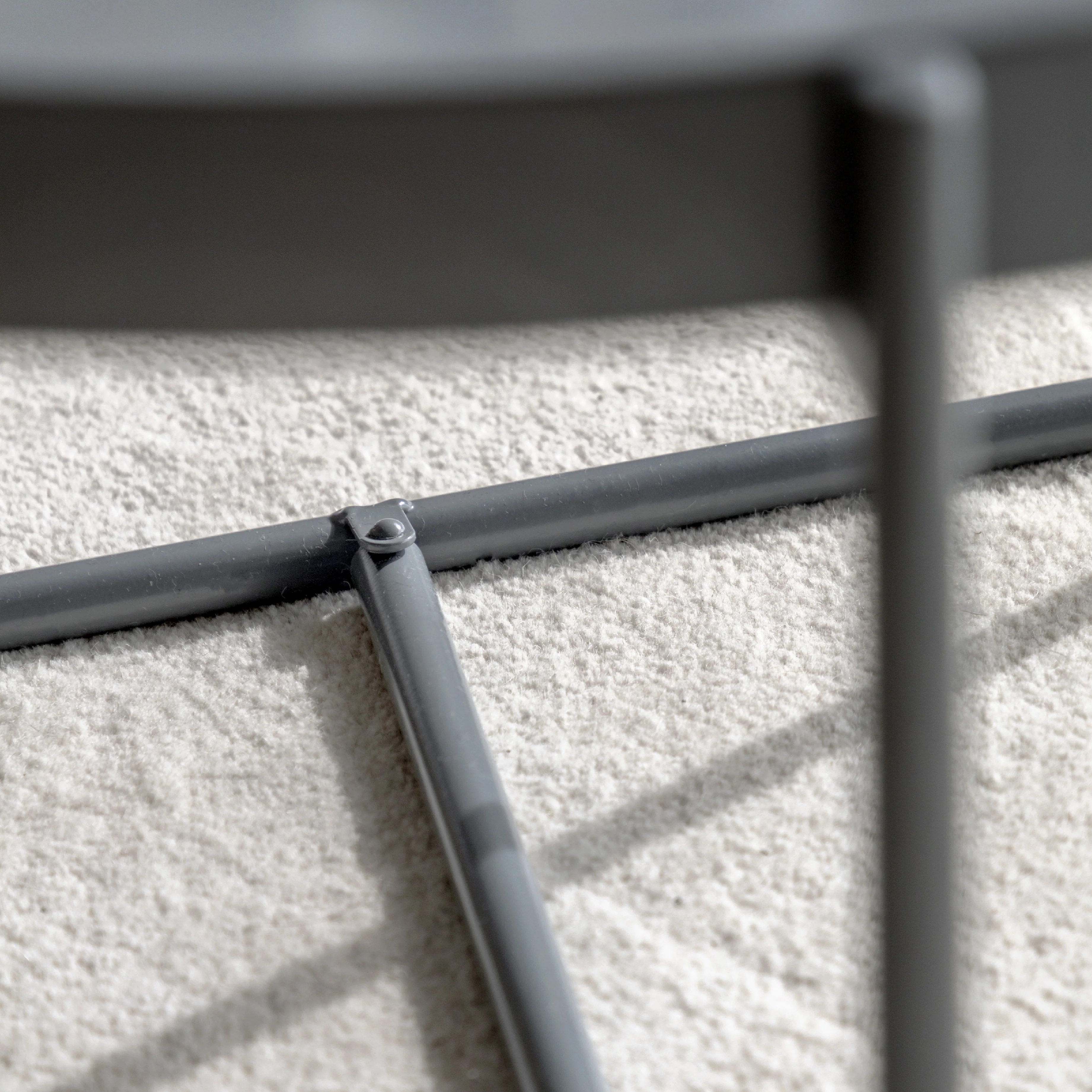 Melbury Handle Coffee Table | Grey - Image 5