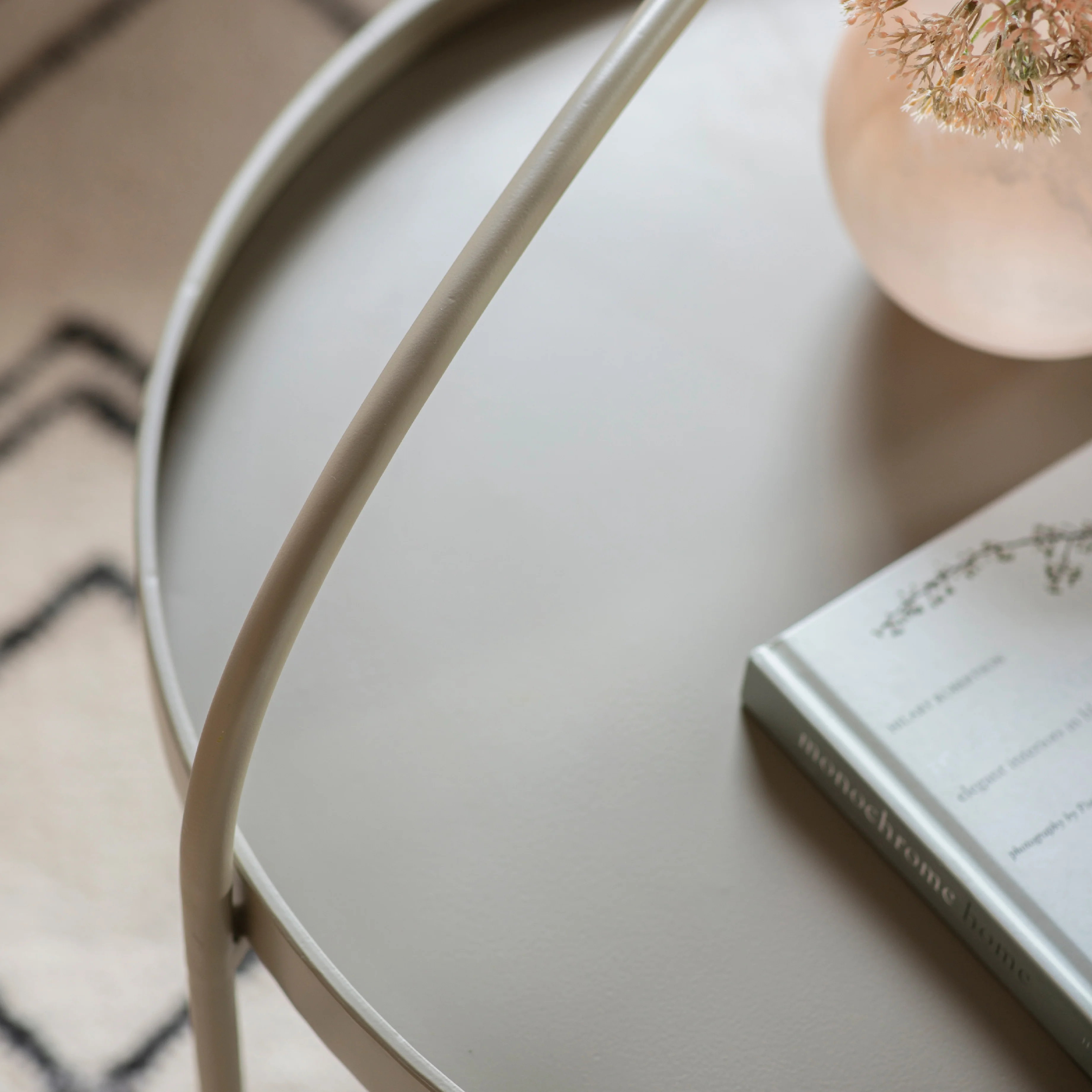 Melbury Handle Coffee Table | Latte - Image 2