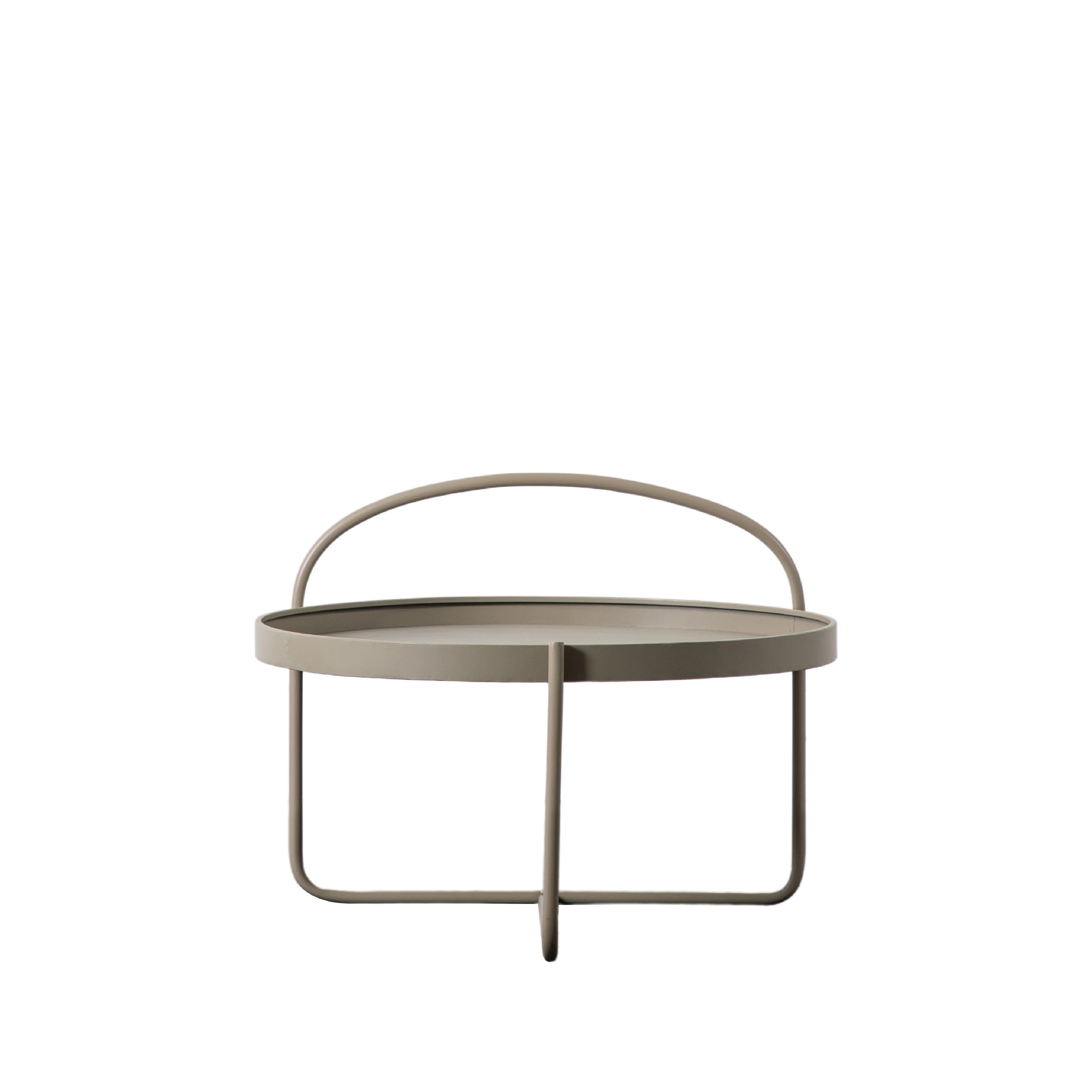 Melbury Handle Coffee Table | Latte - Image 3
