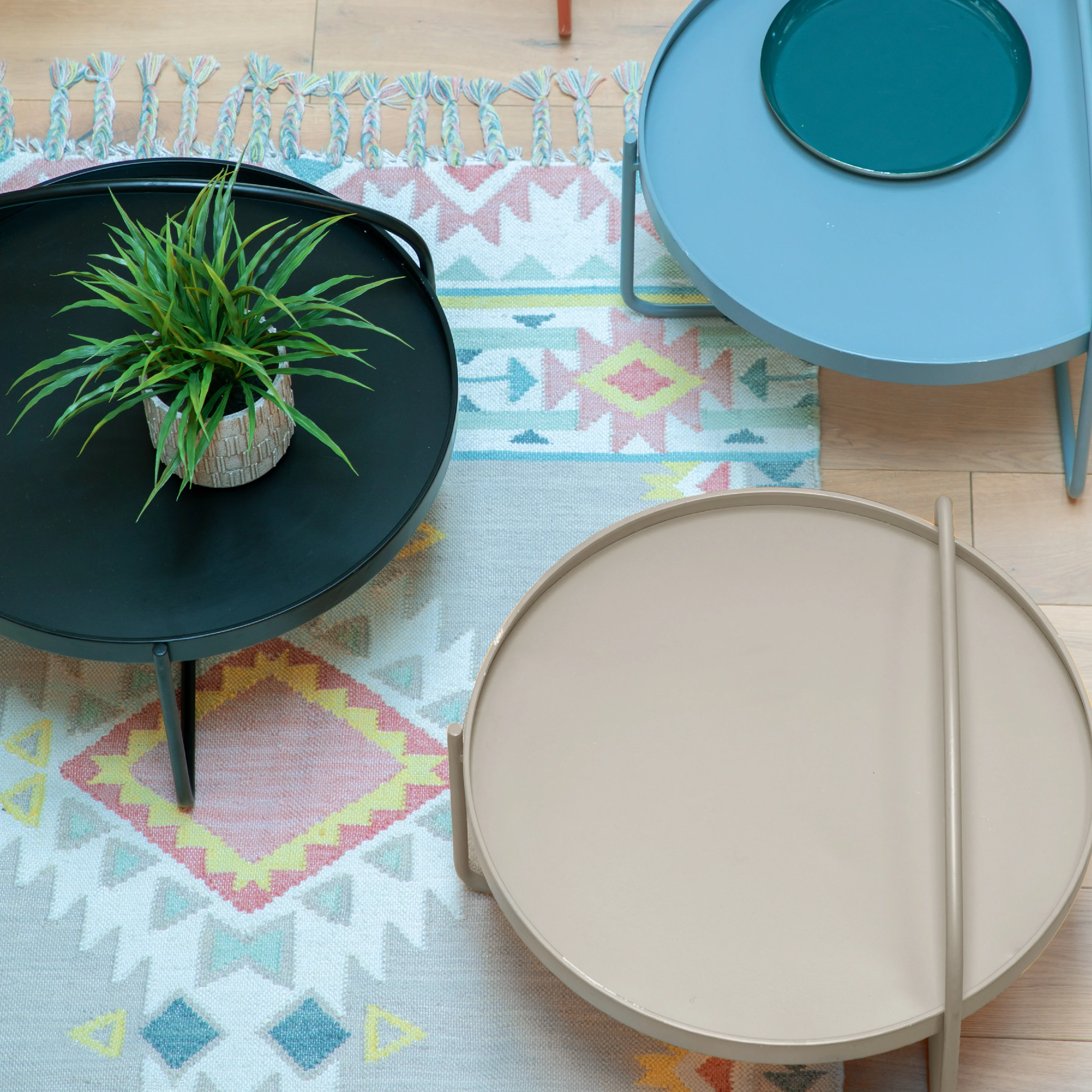 Melbury Handle Coffee Table | Latte - Image 5