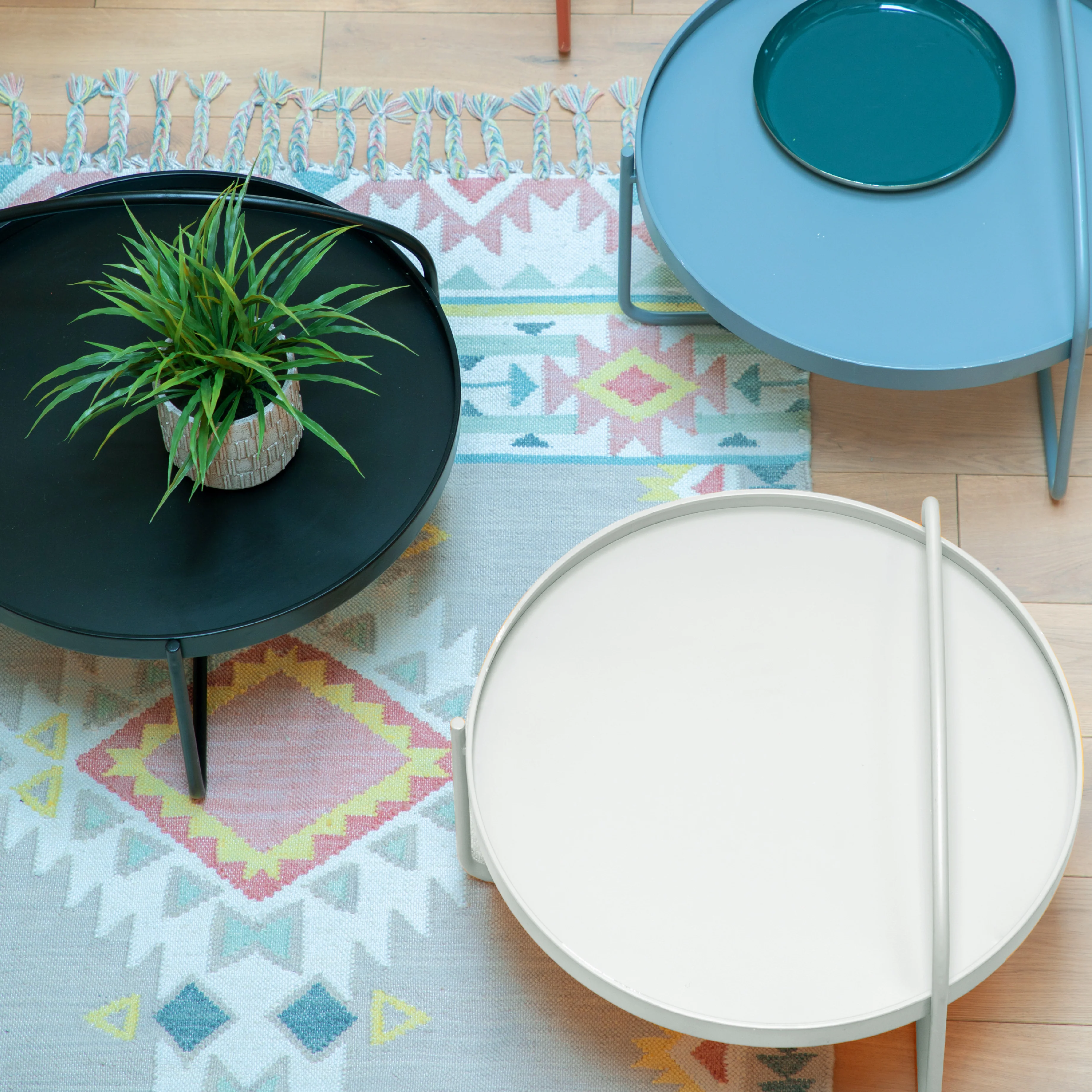 Melbury Handle Coffee Table | White - Image 5