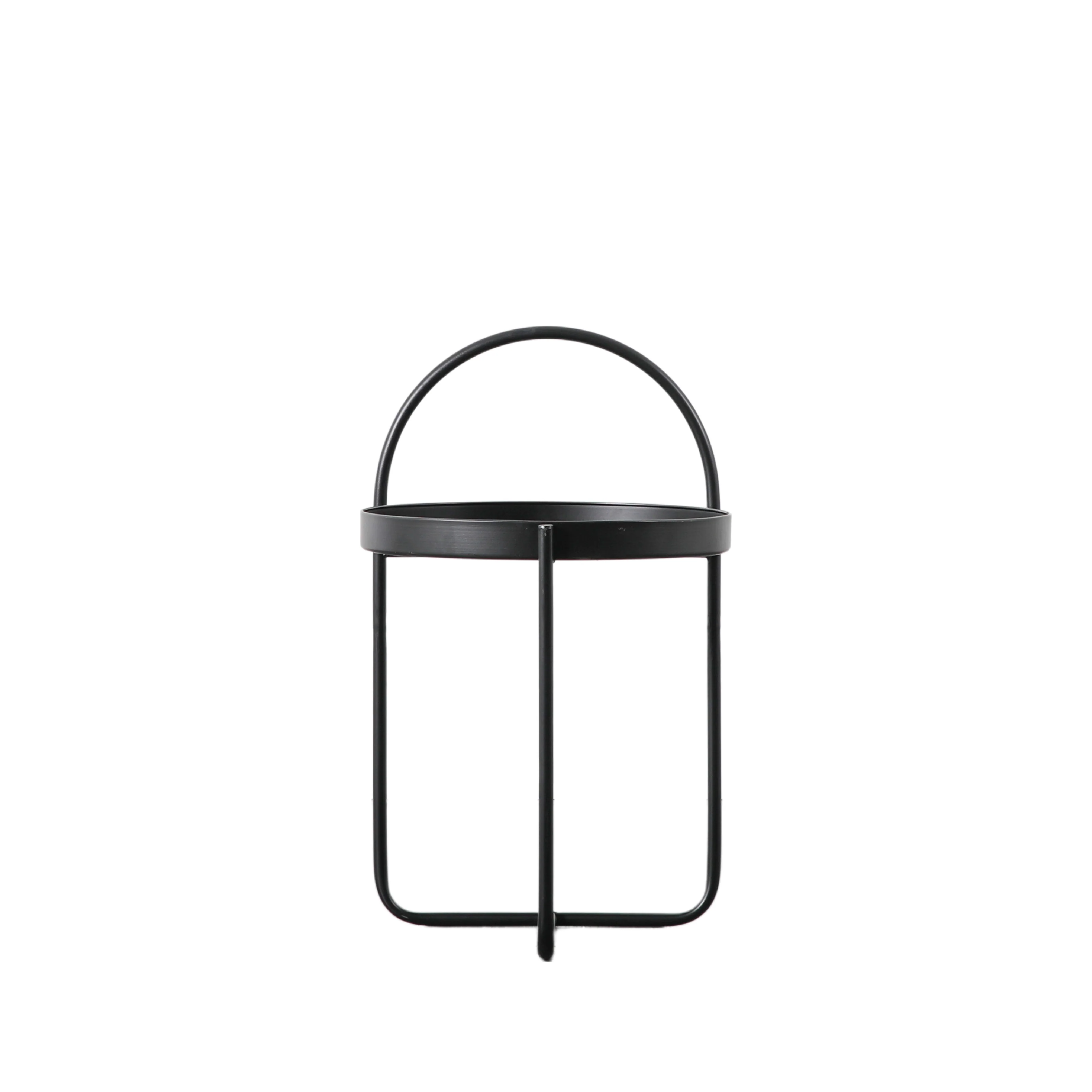 Melbury Handle Side Table | Black - Image 3