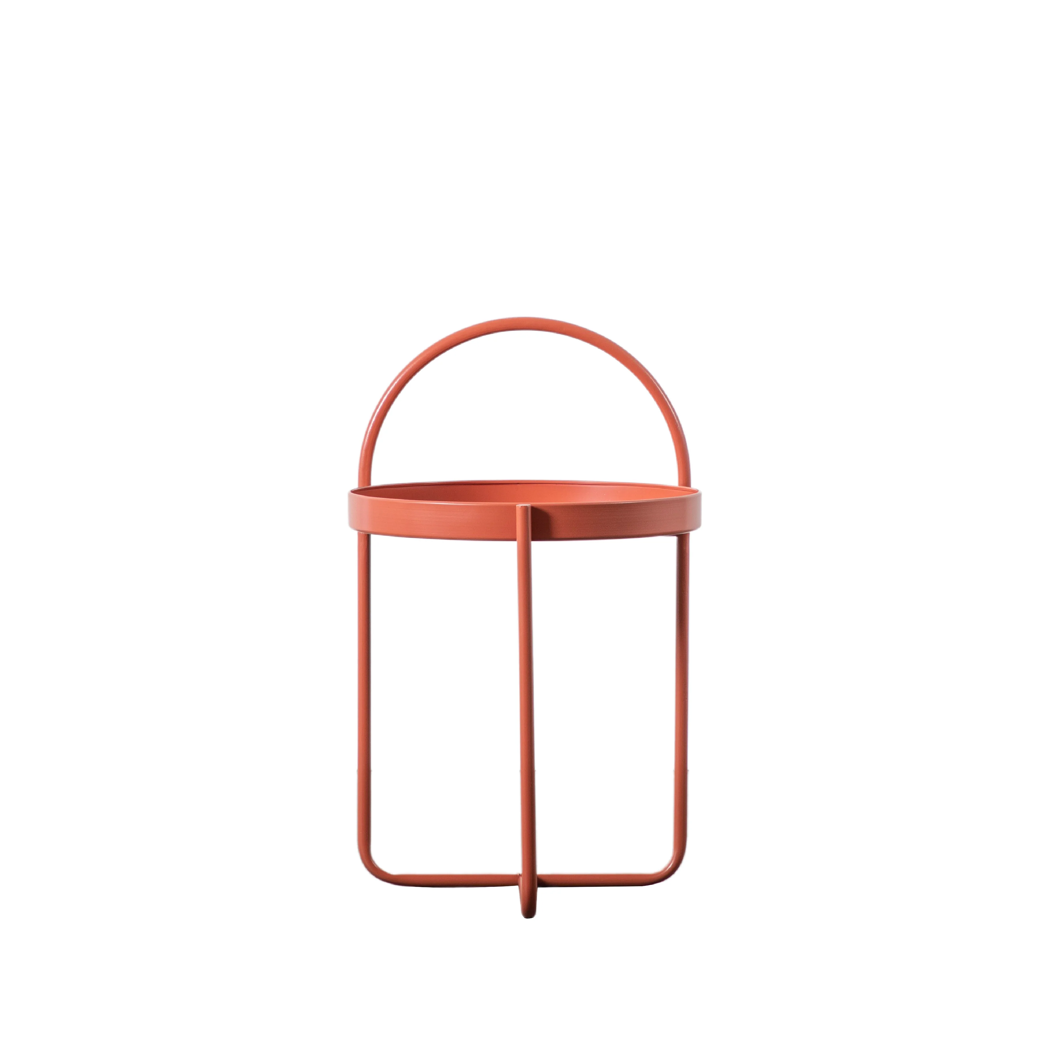 Melbury Handle Side Table | Coral - Image 3