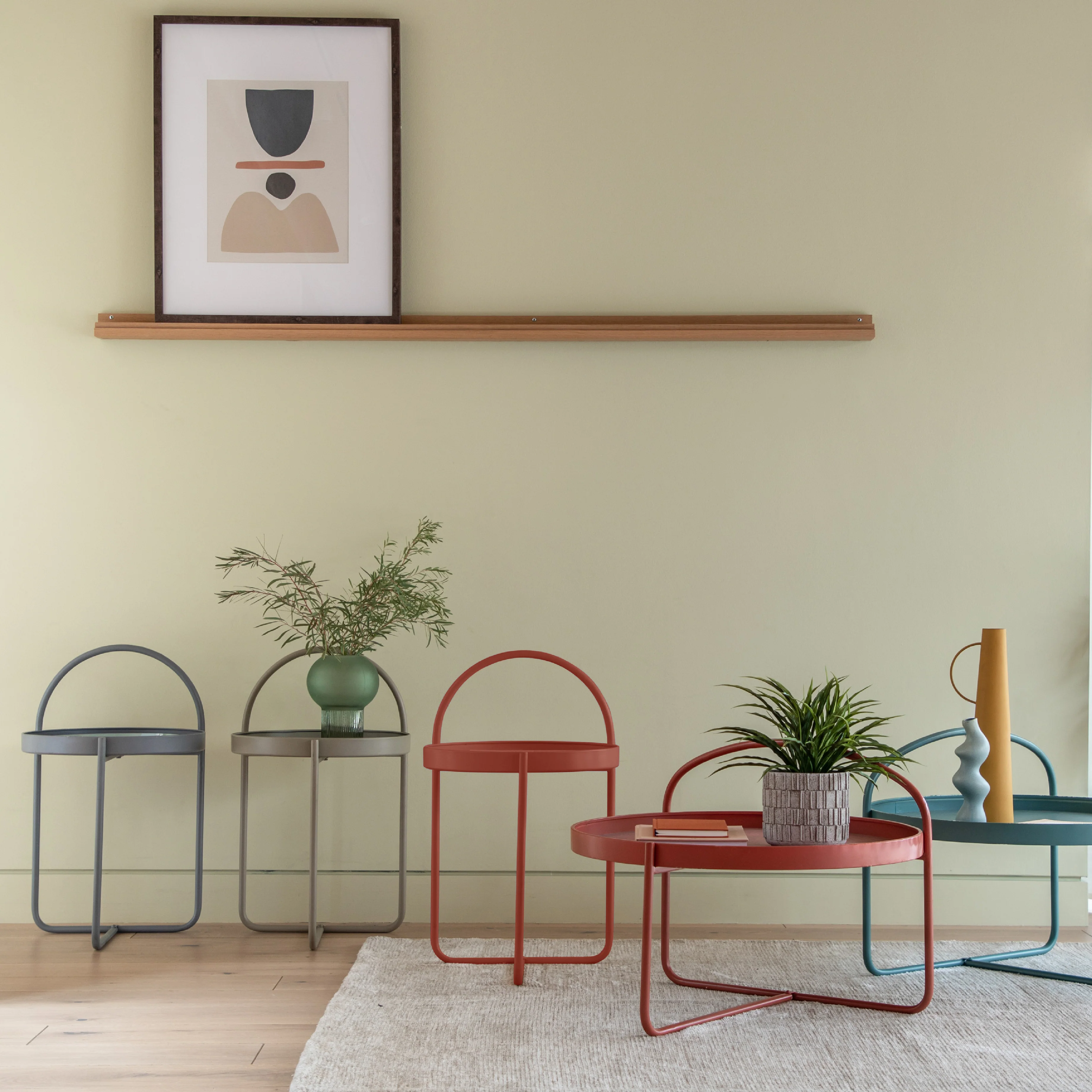 Melbury Handle Side Table | Coral - Image 5