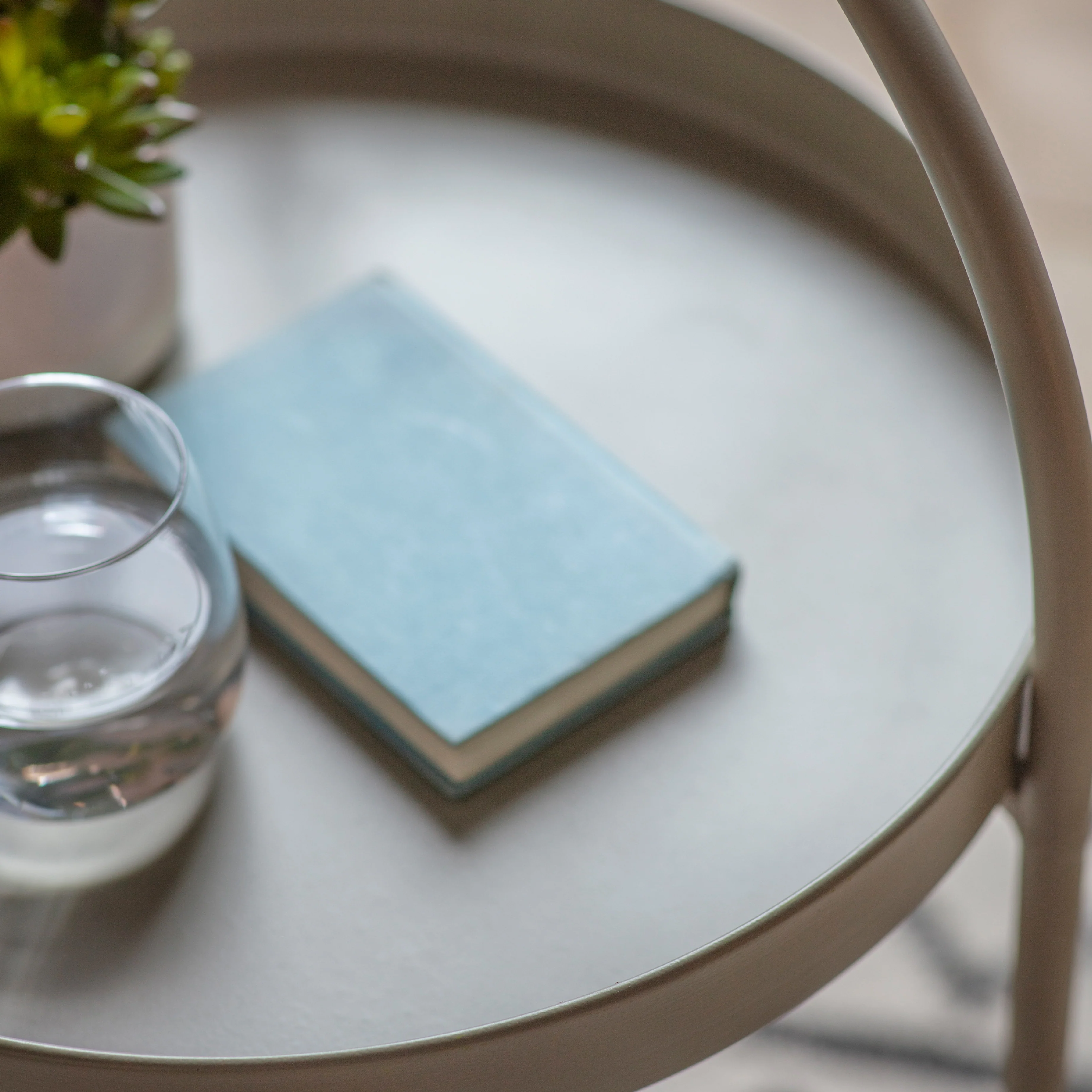 Melbury Handle Side Table | Latte - Image 2