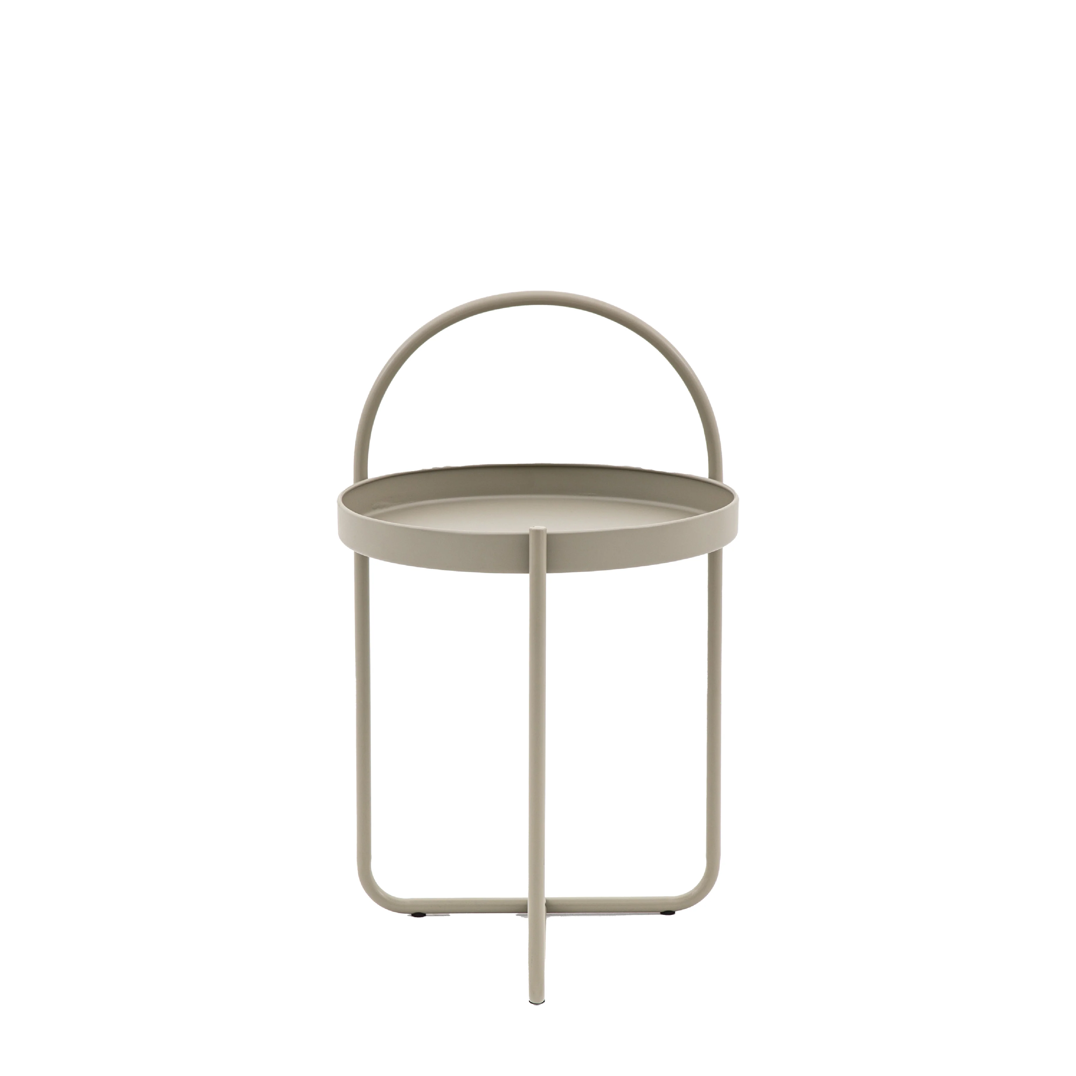 Melbury Handle Side Table | Latte - Image 3